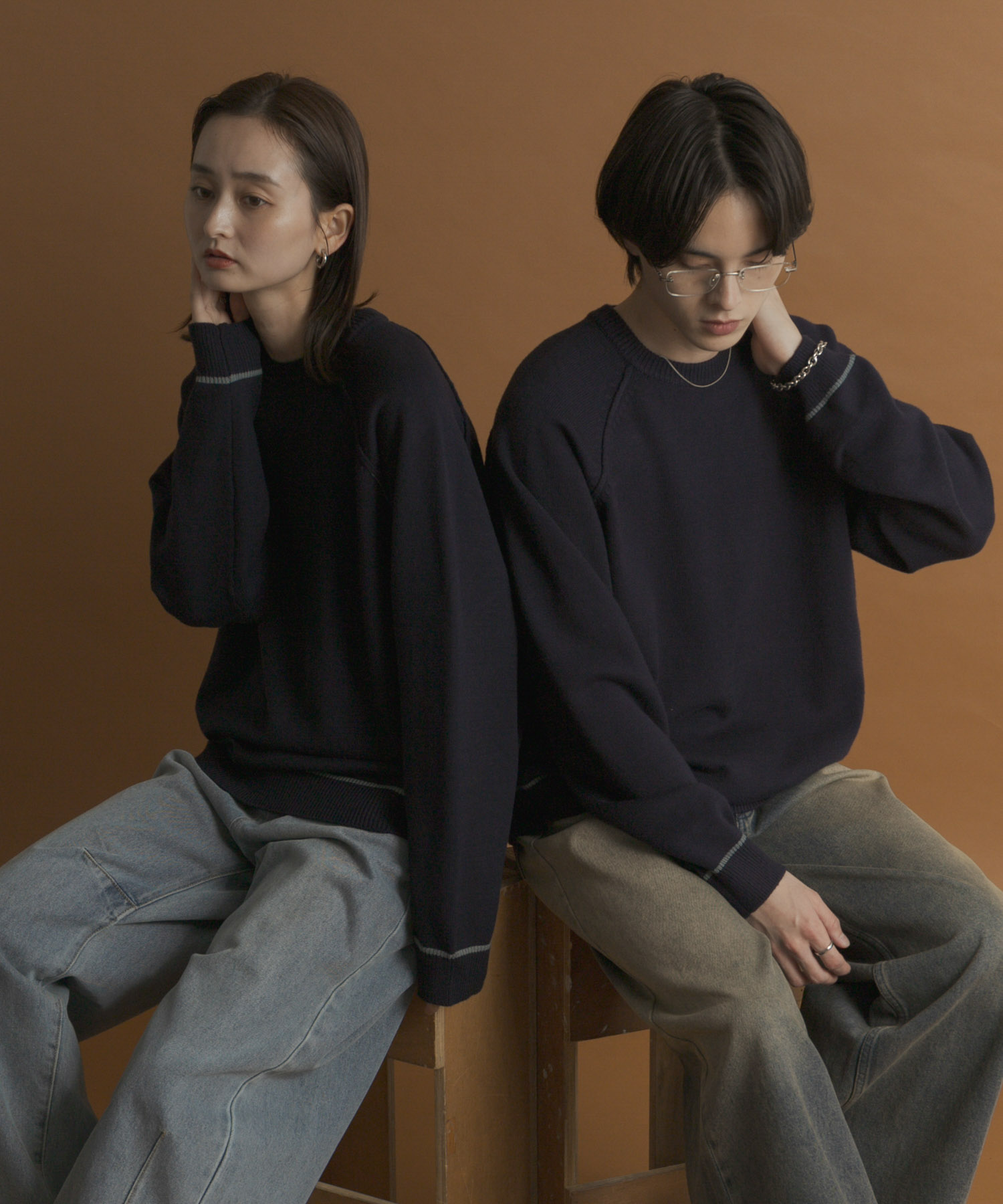 身長：173cm サイズ：L／身長：169cm サイズ：M