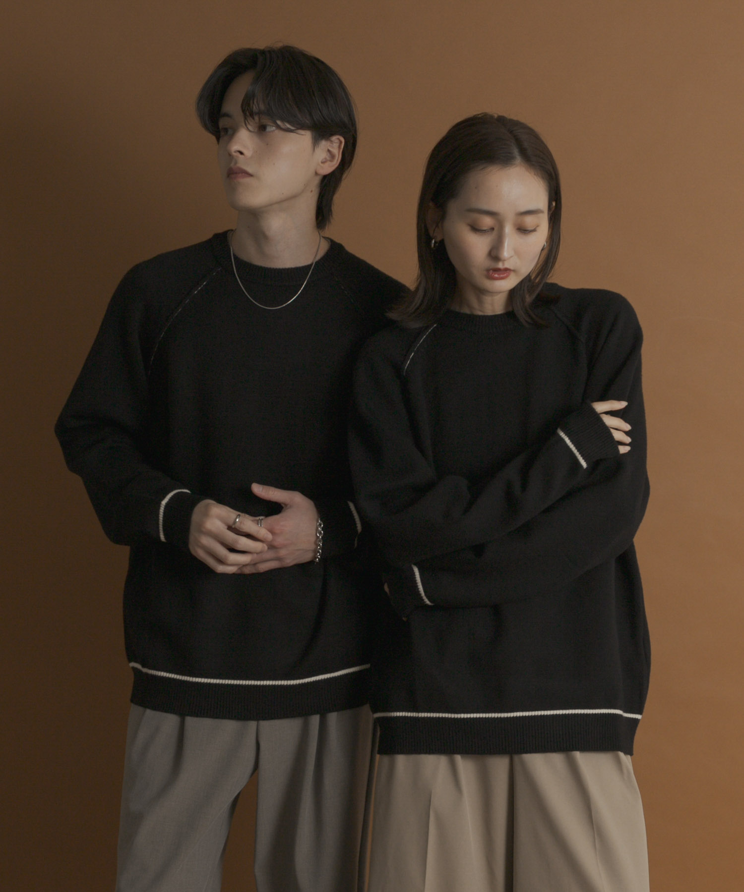 身長：173cm サイズ：L／身長：169cm サイズ：M