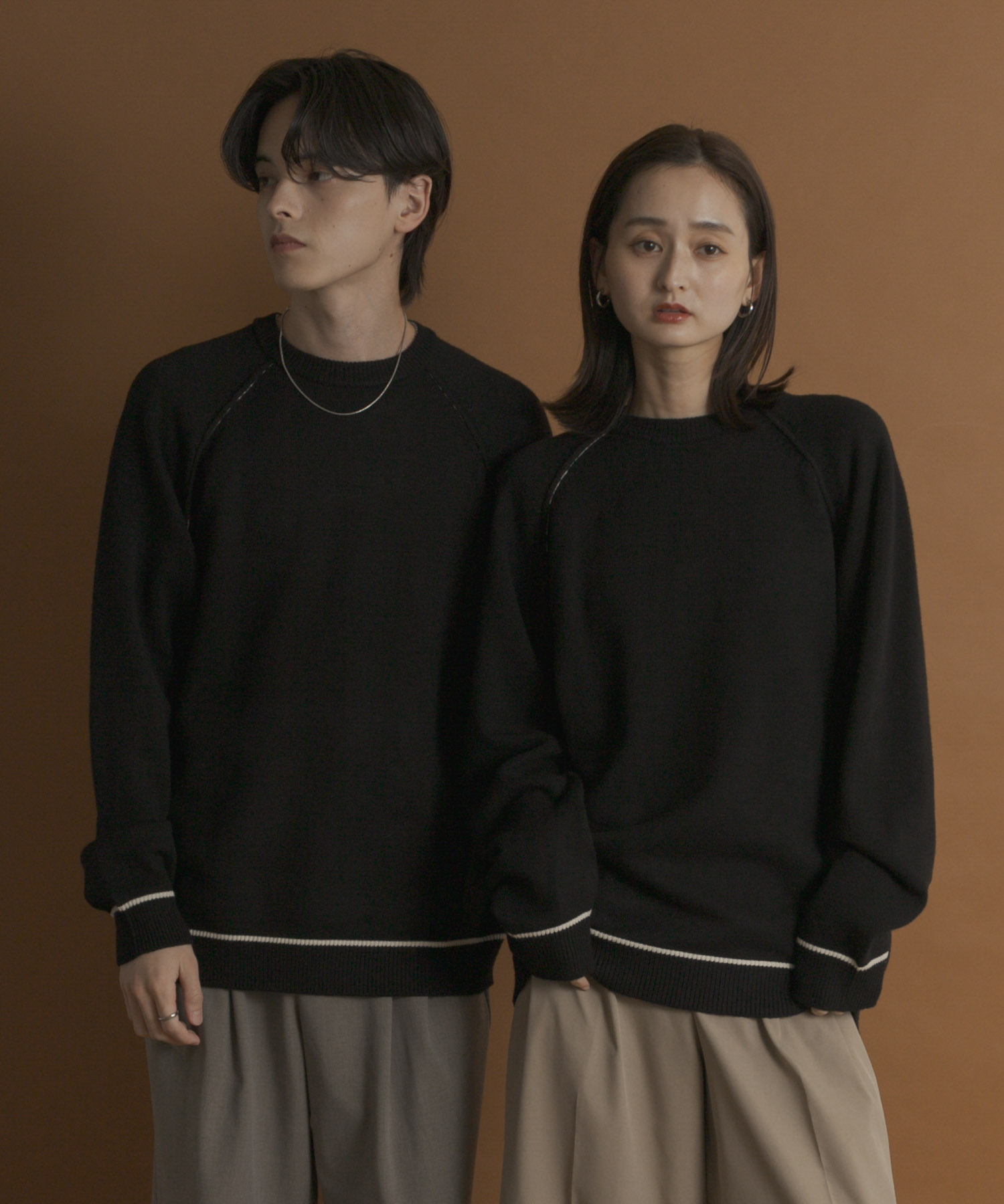 身長：173cm サイズ：L／身長：169cm サイズ：M