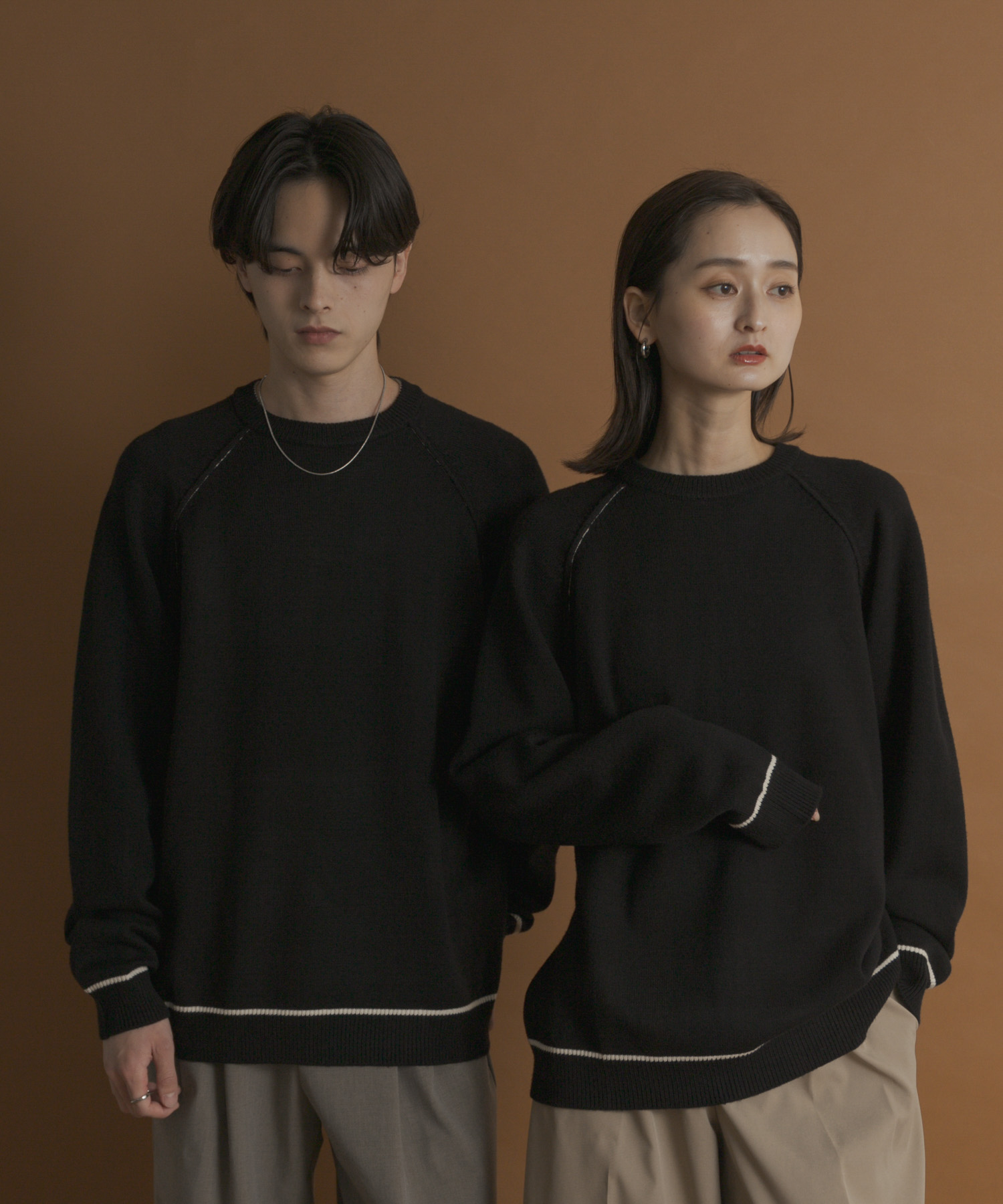 身長：173cm サイズ：L／身長：169cm サイズ：M