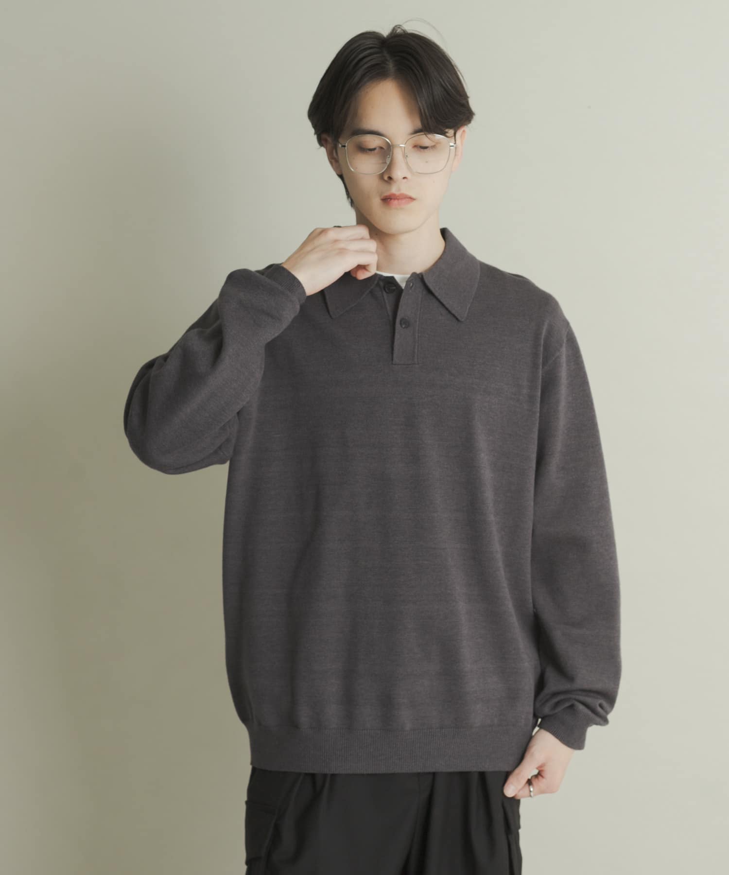 身長：173cm サイズ：L