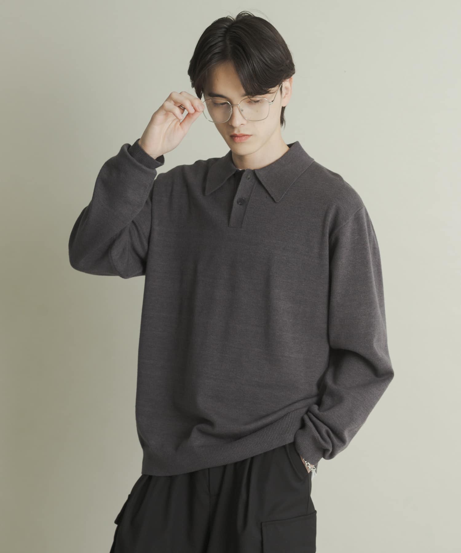 身長：173cm サイズ：L