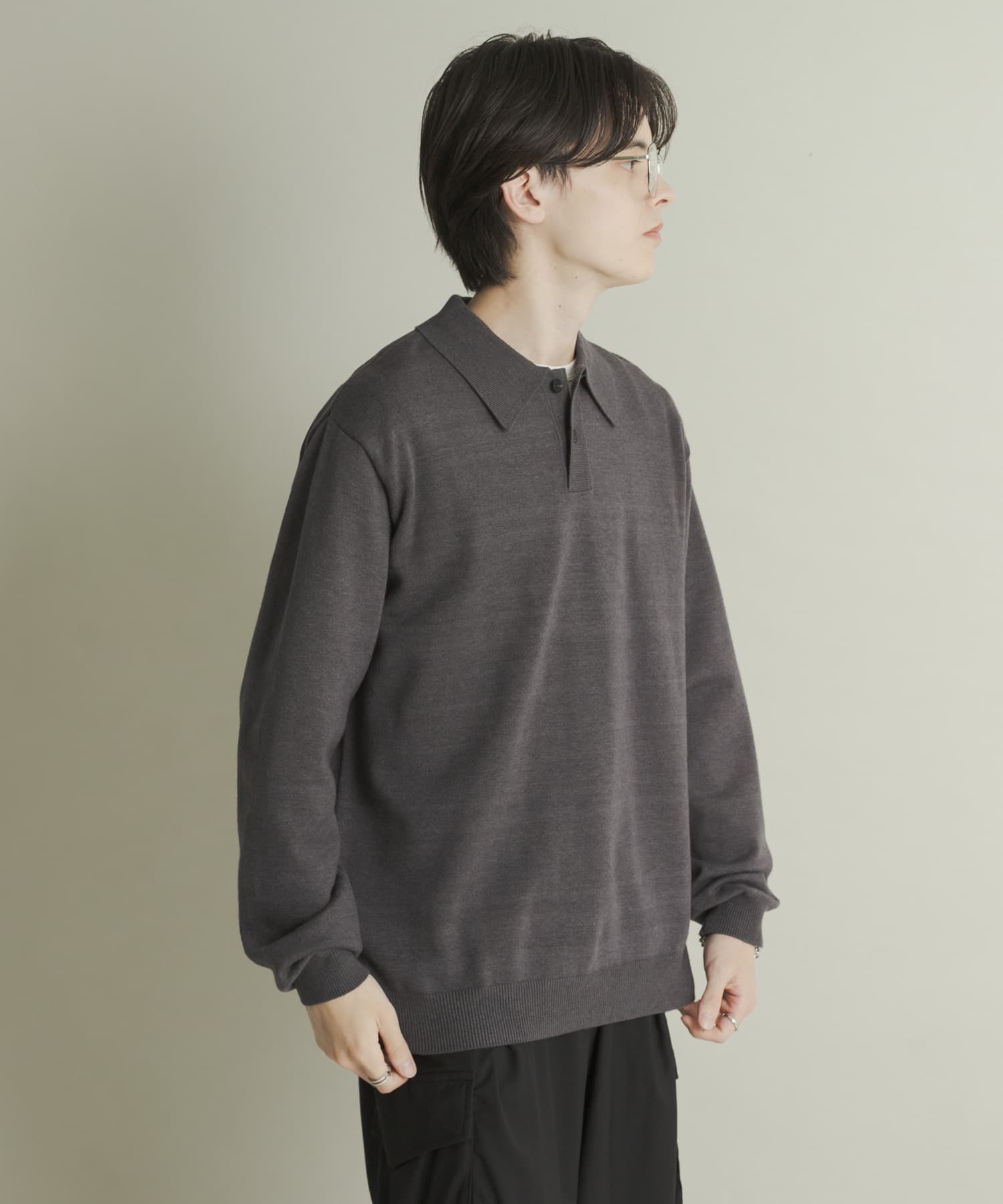 身長：173cm サイズ：L