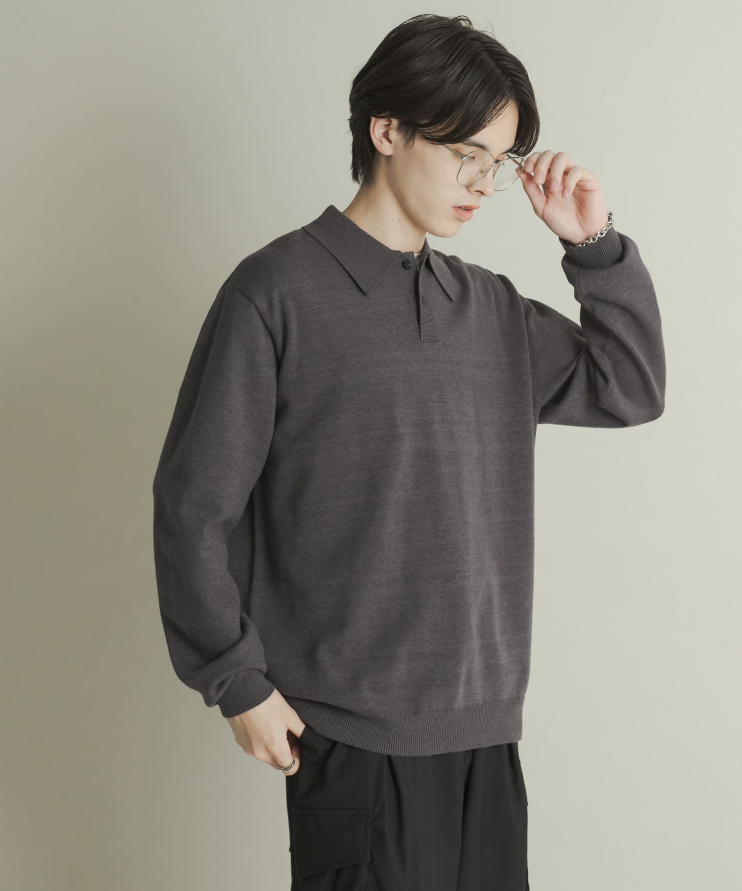 身長：173cm サイズ：L