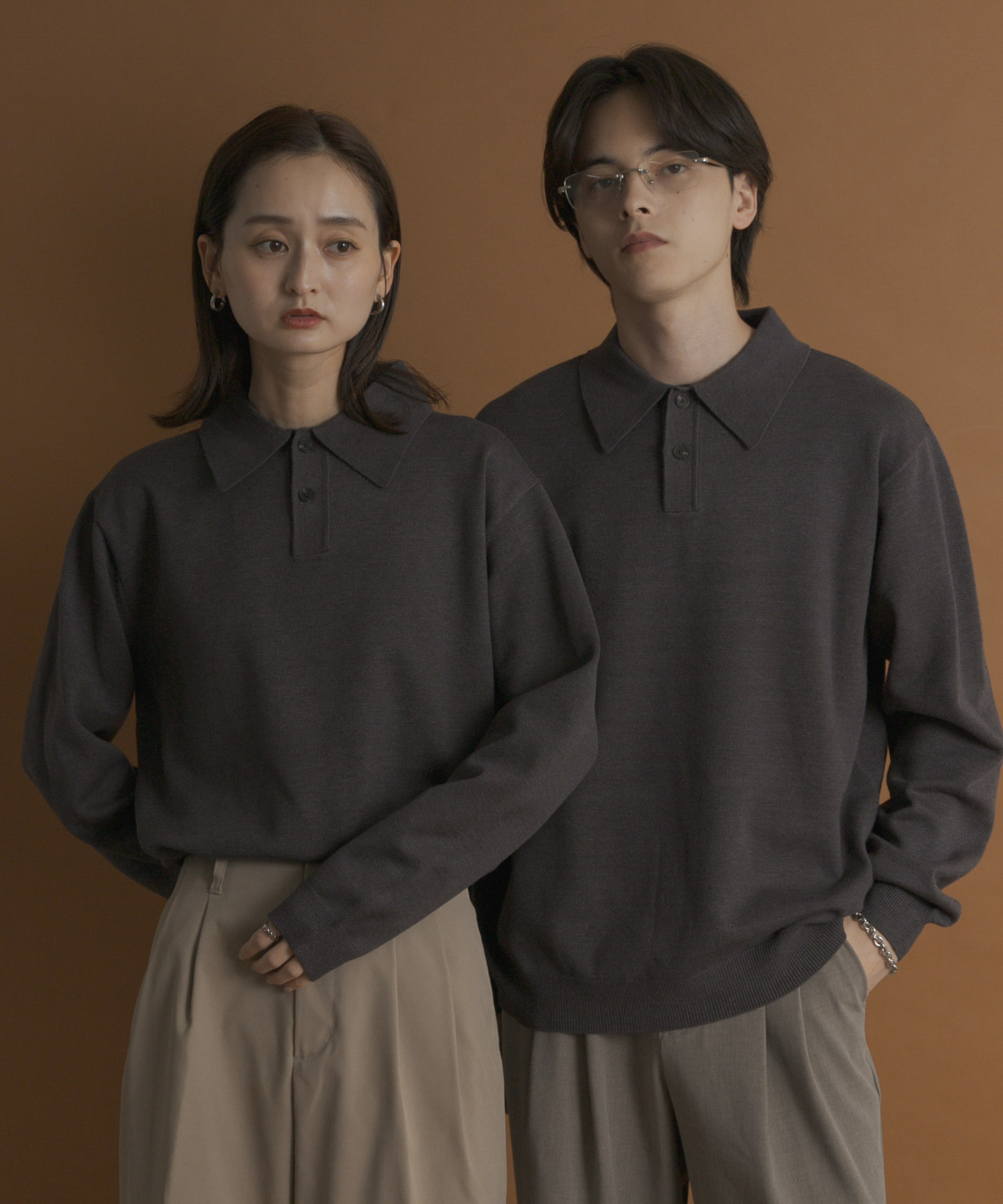 身長：173cm サイズ：L／身長：169cm サイズ：M