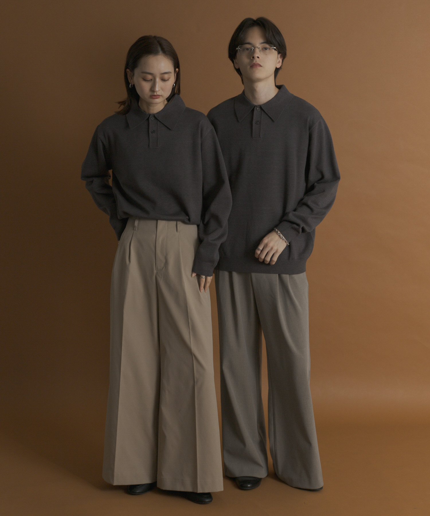 身長：173cm サイズ：L／身長：169cm サイズ：M