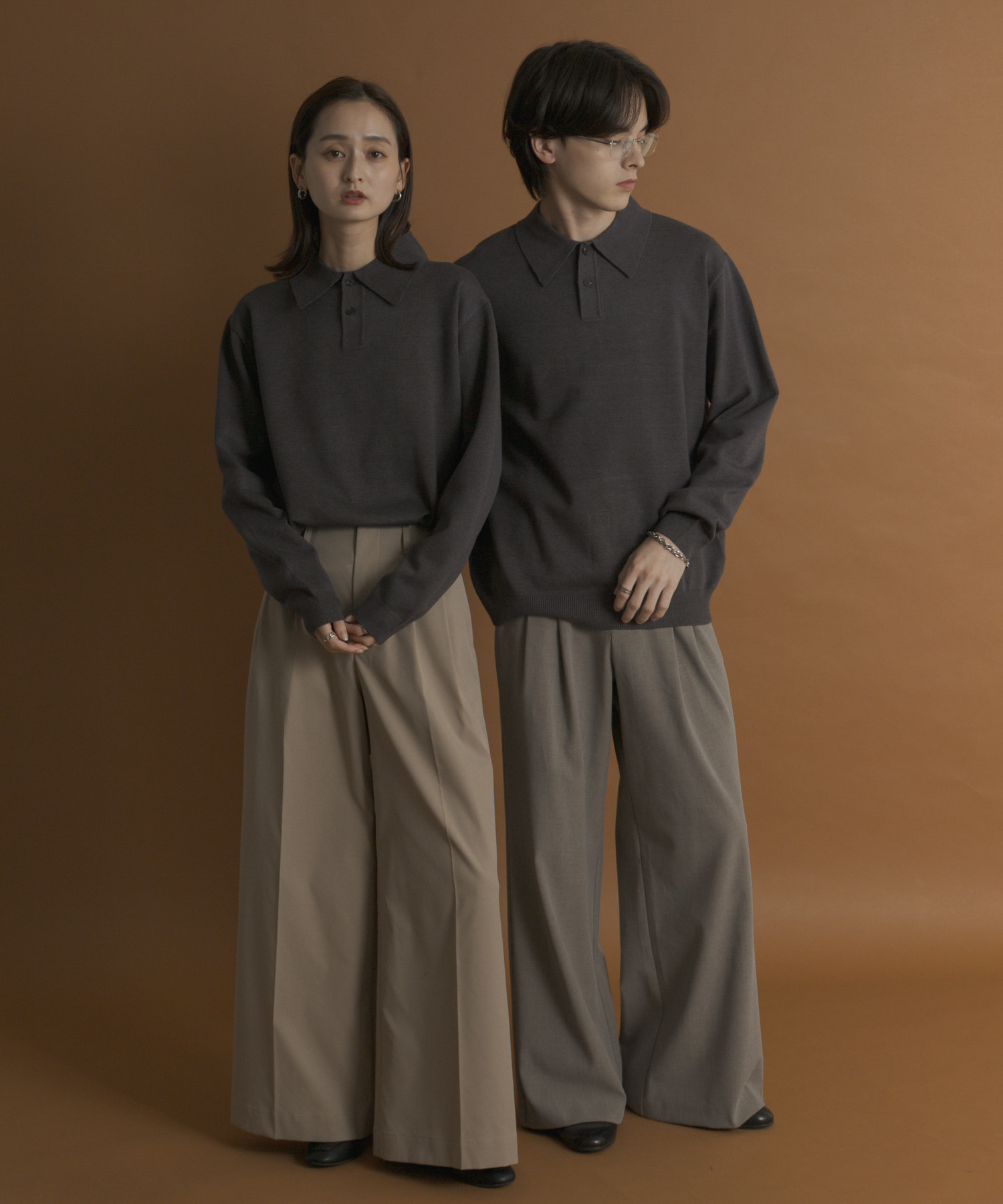 身長：173cm サイズ：L／身長：169cm サイズ：M