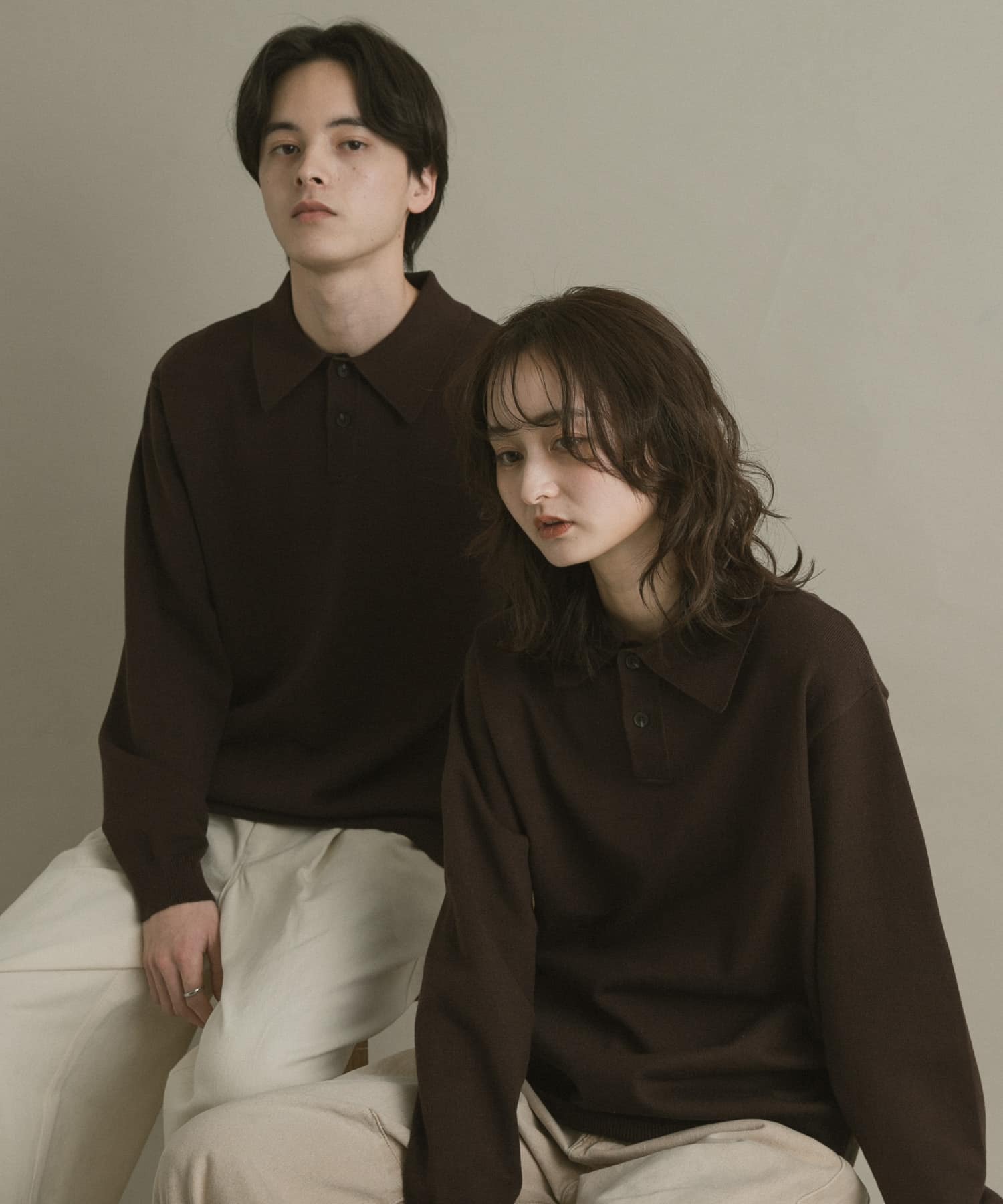 身長：173cm サイズ：L／身長：169cm サイズ：M