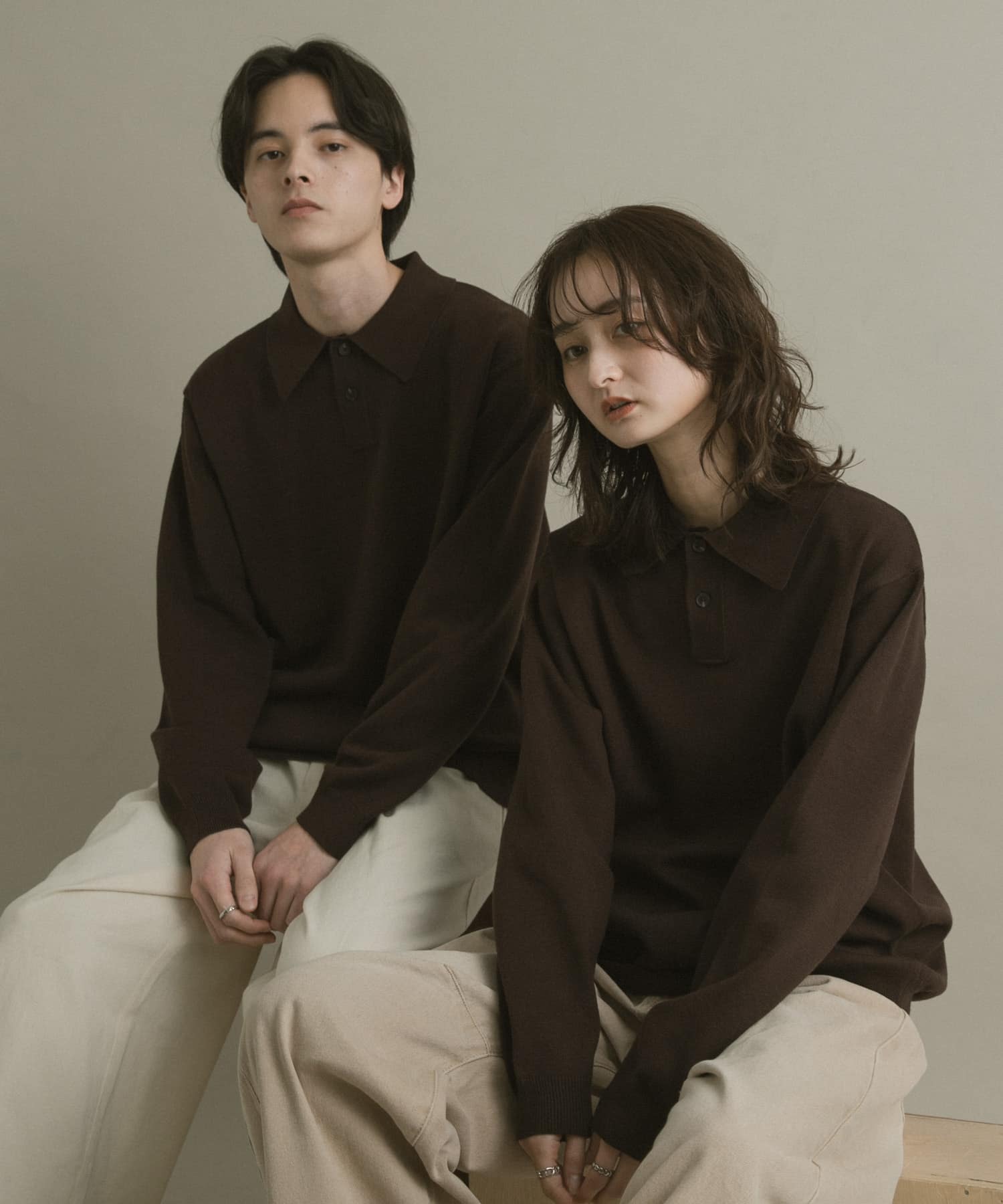 身長：173cm サイズ：L／身長：169cm サイズ：M