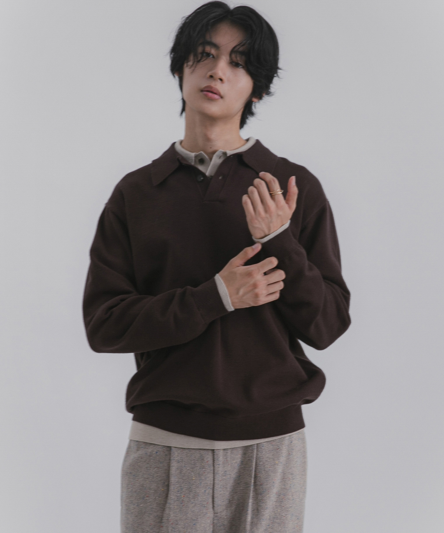 身長：183cm サイズ：L