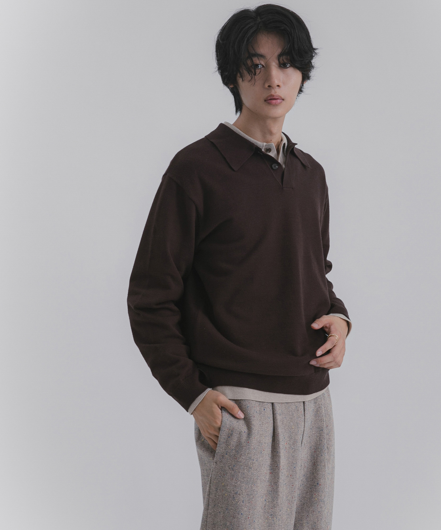 身長：183cm サイズ：L