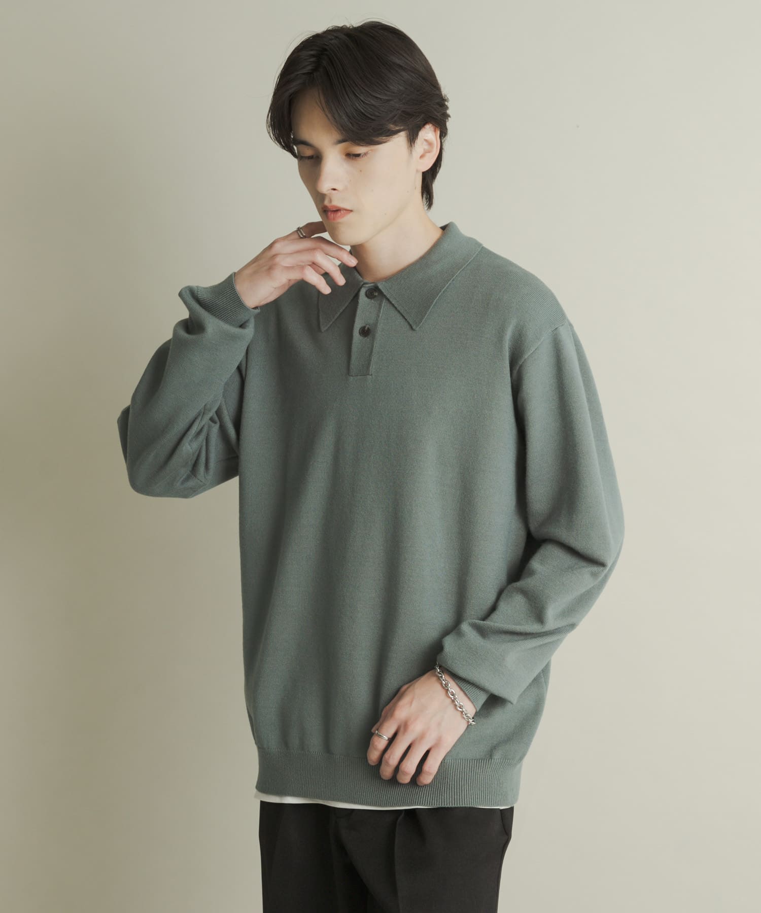 身長：173cm サイズ：L