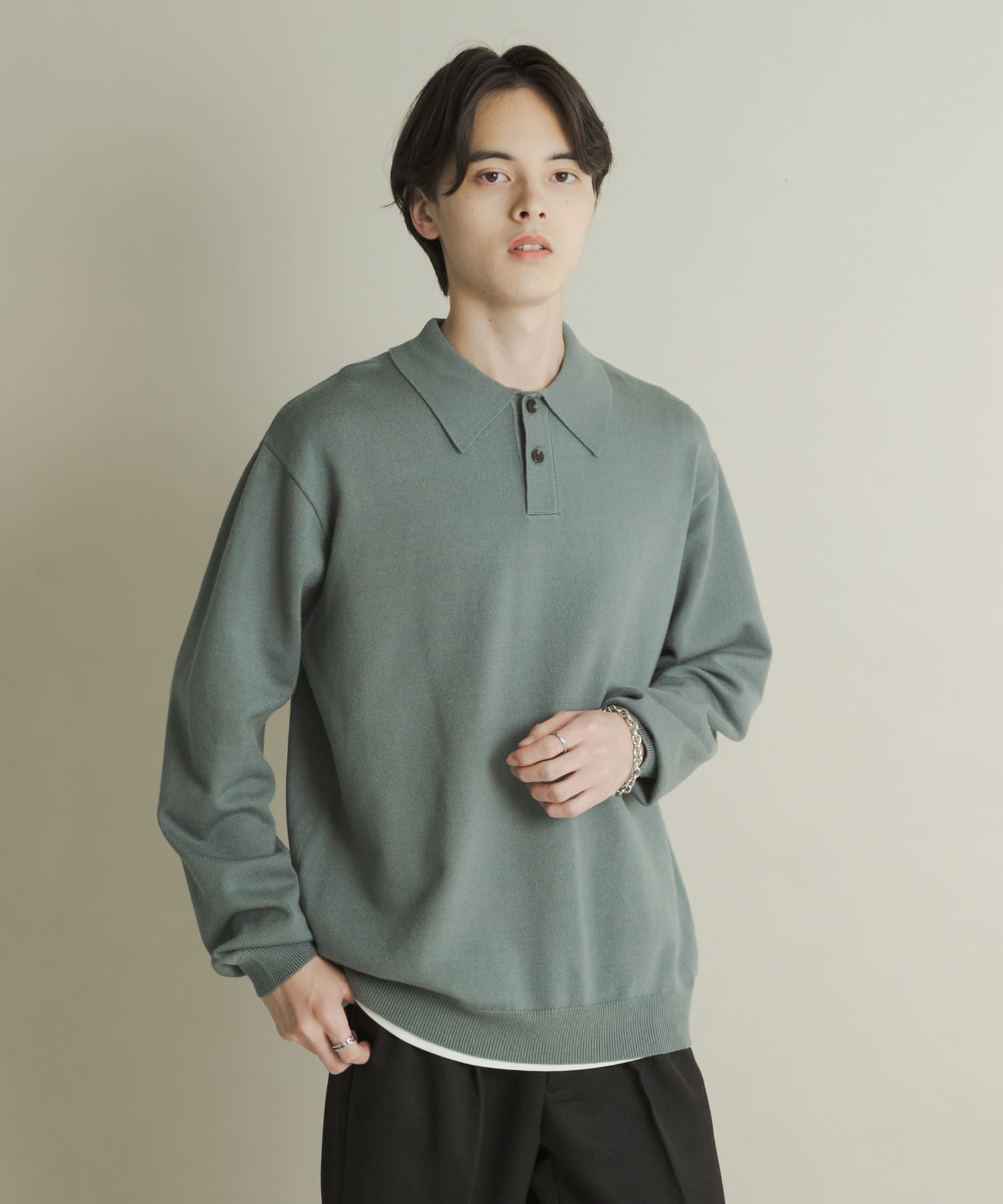 身長：173cm サイズ：L