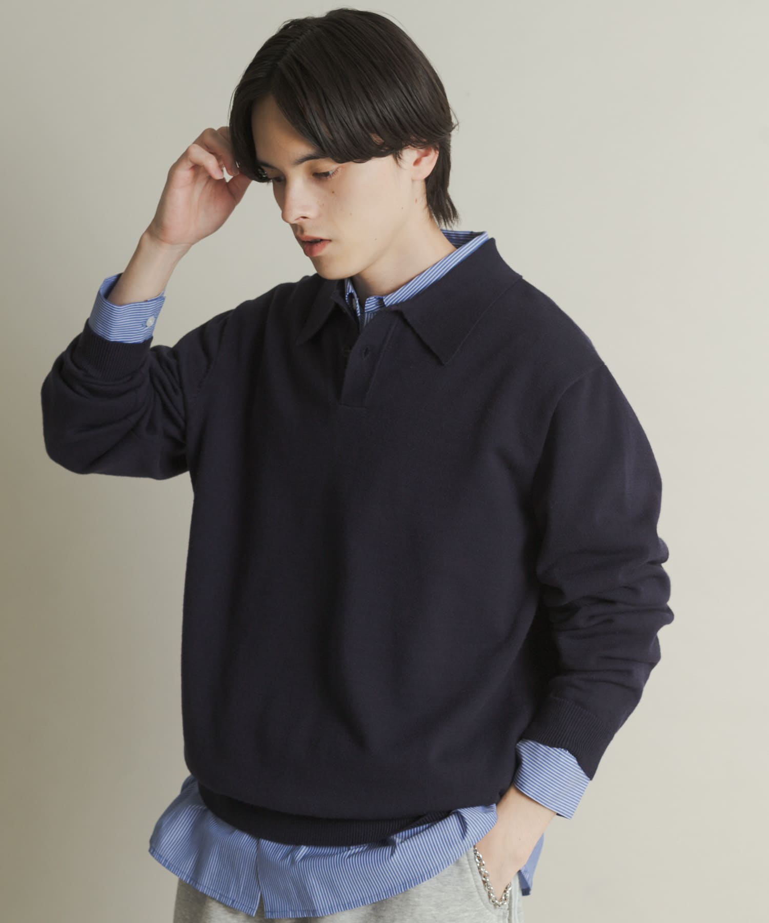 身長：173cm サイズ：L