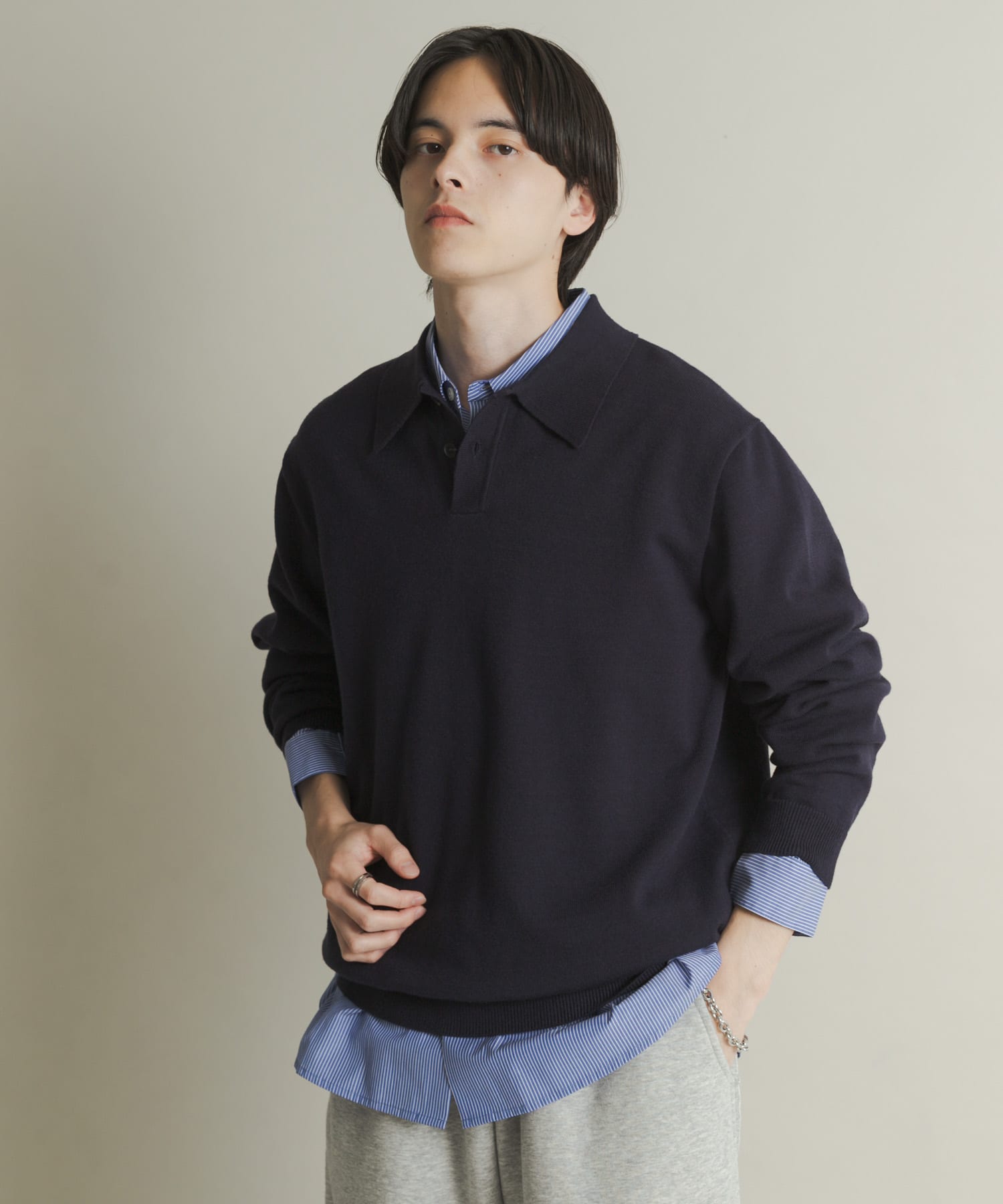 身長：173cm サイズ：L