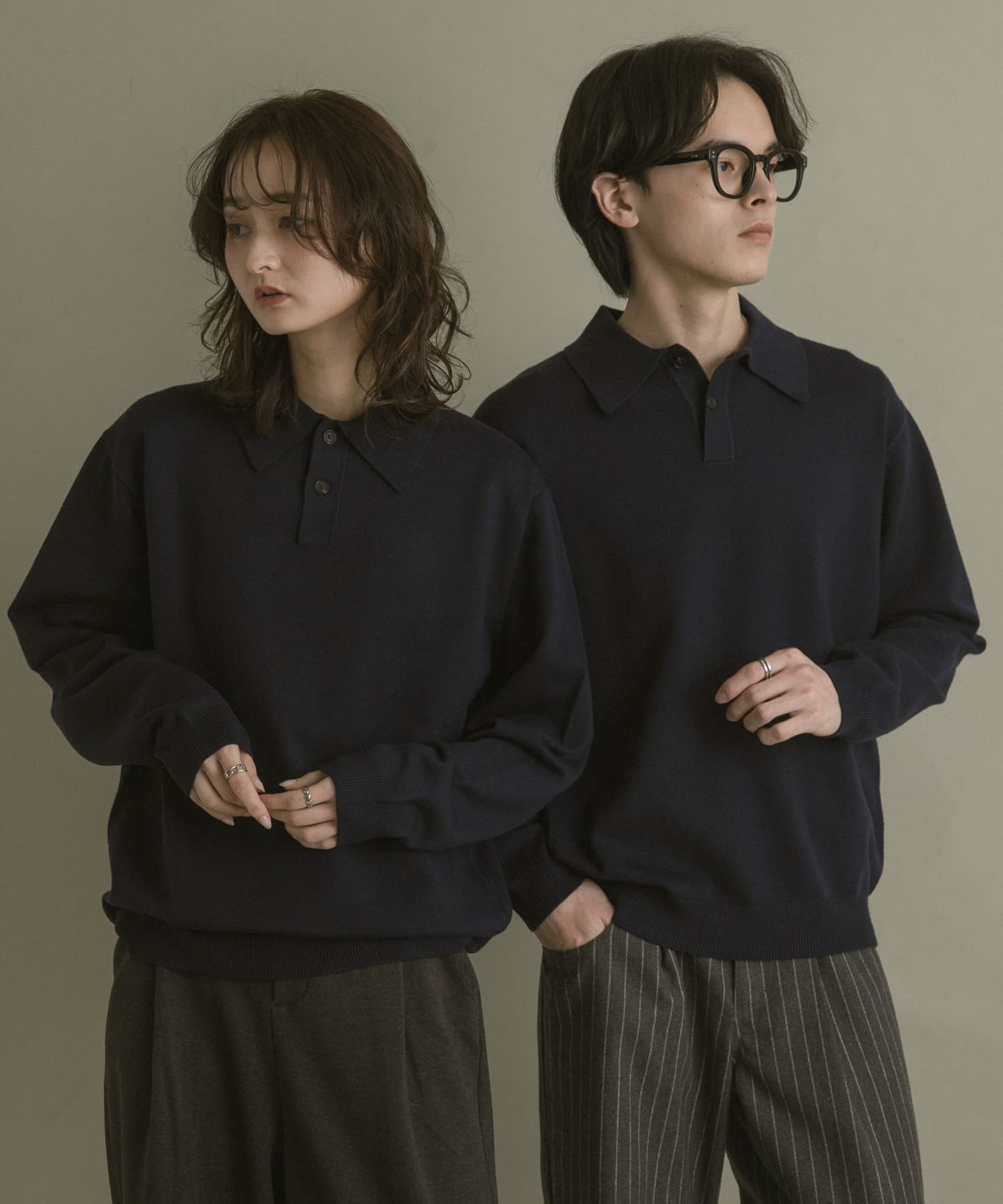 身長：169cm サイズ：M／身長：173cm サイズ：L