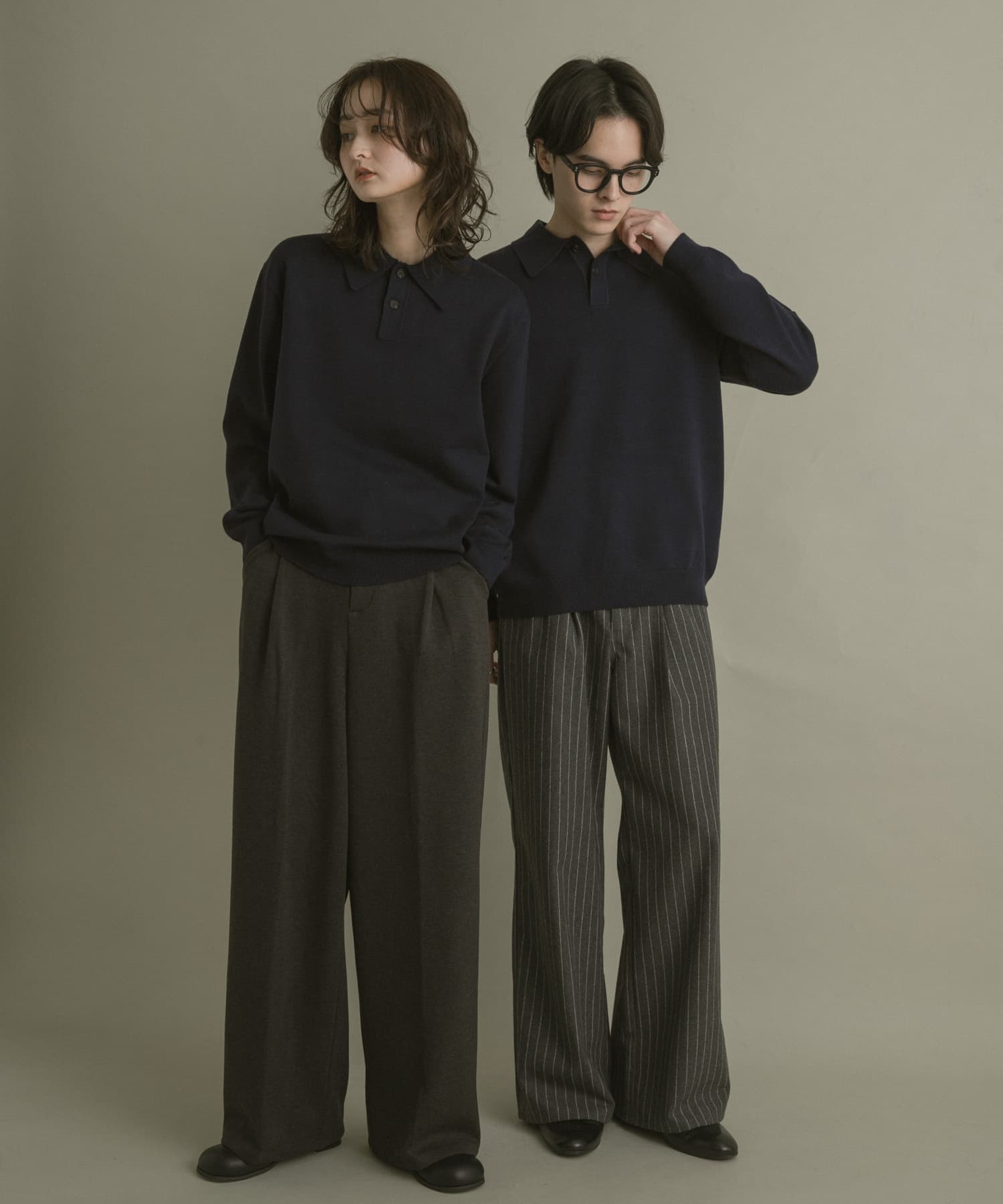身長：169cm サイズ：M／身長：173cm サイズ：L