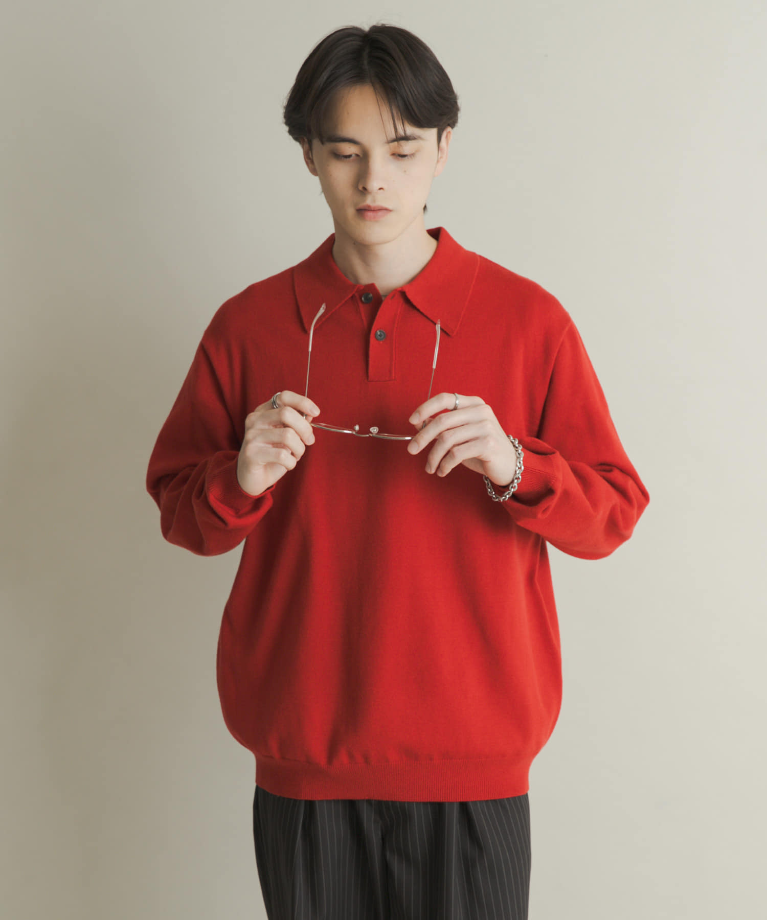 身長：173cm サイズ：L