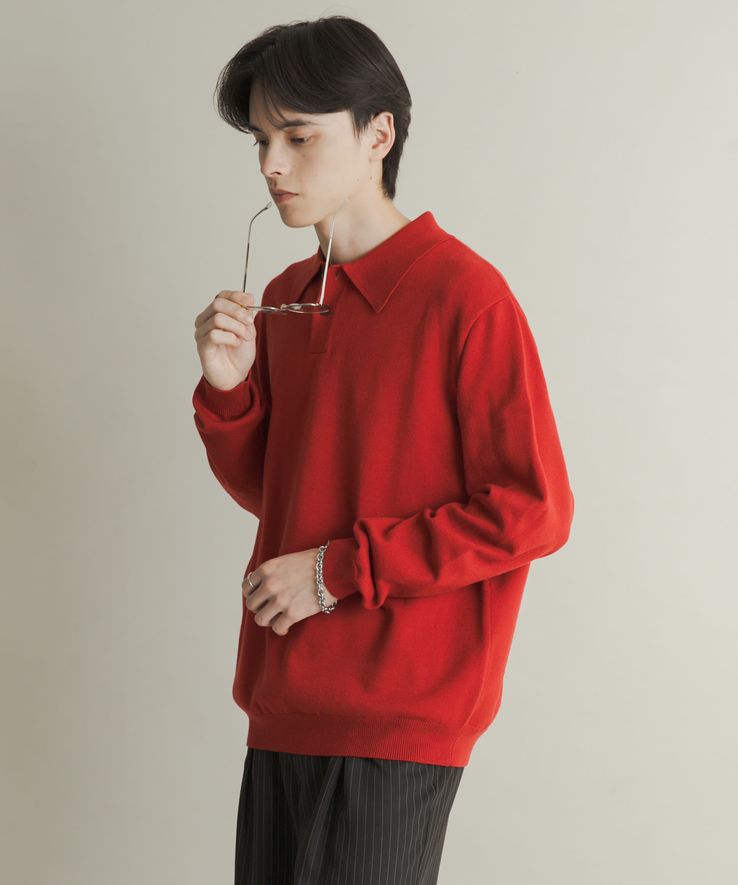 身長：173cm サイズ：L