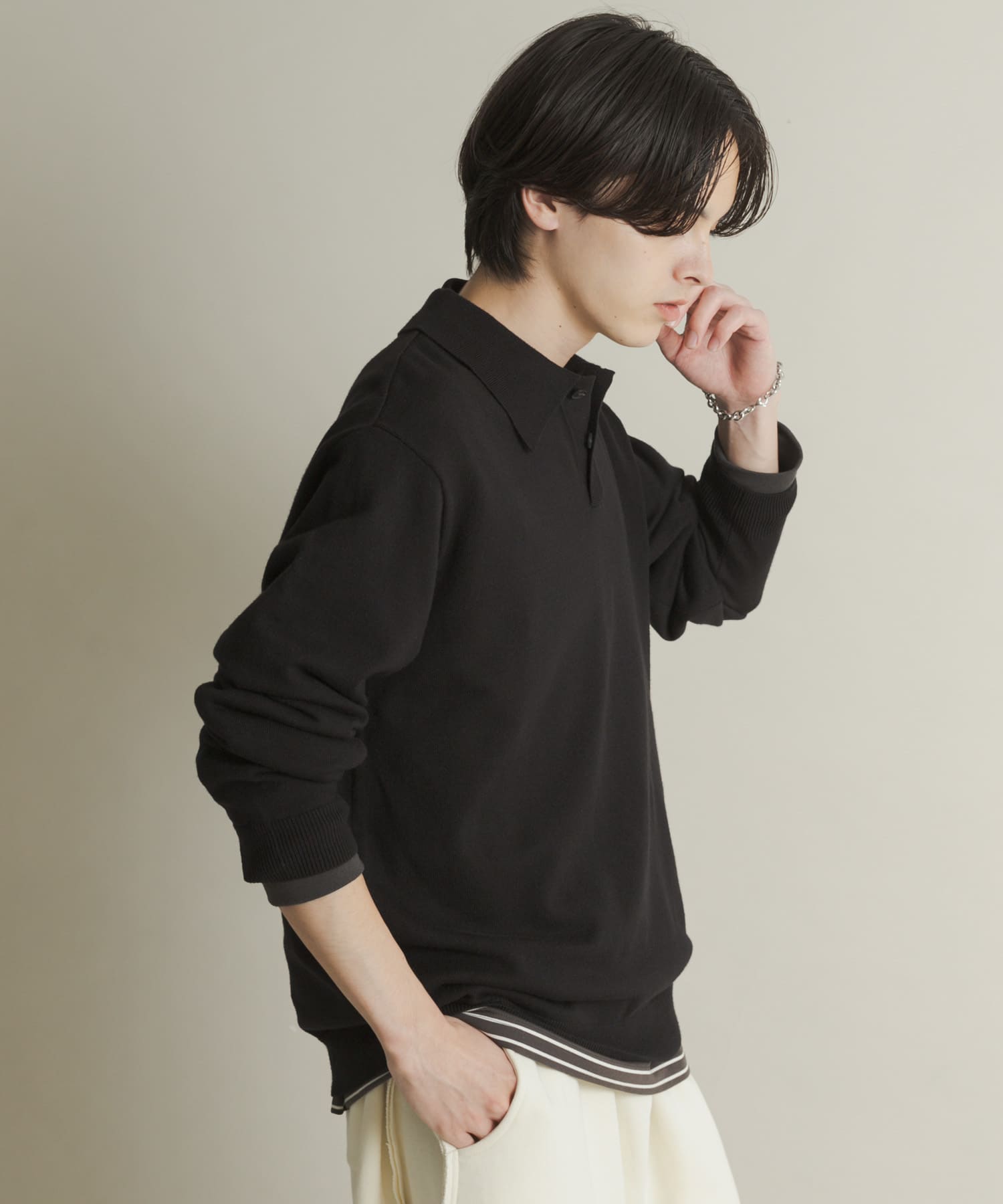 身長：173cm サイズ：L