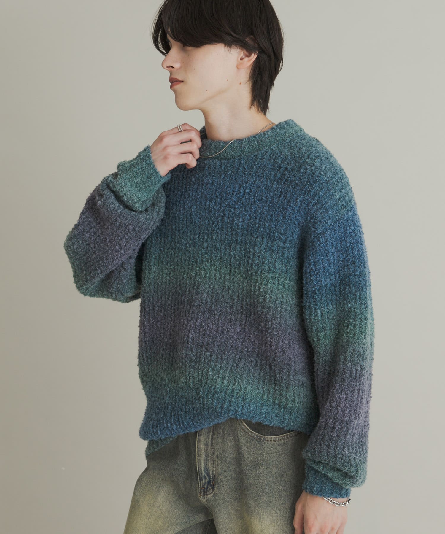 身長：173cm サイズ：L