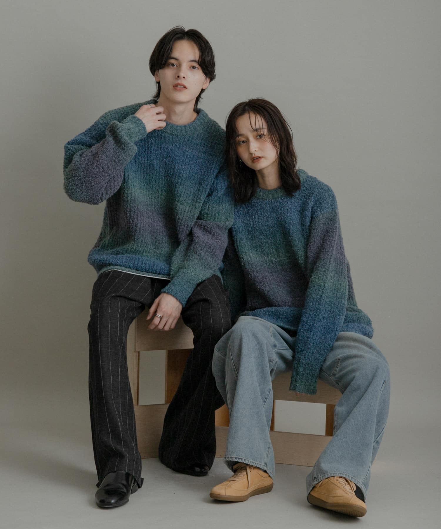 身長：169cm サイズ：M／身長：173cm サイズ：L