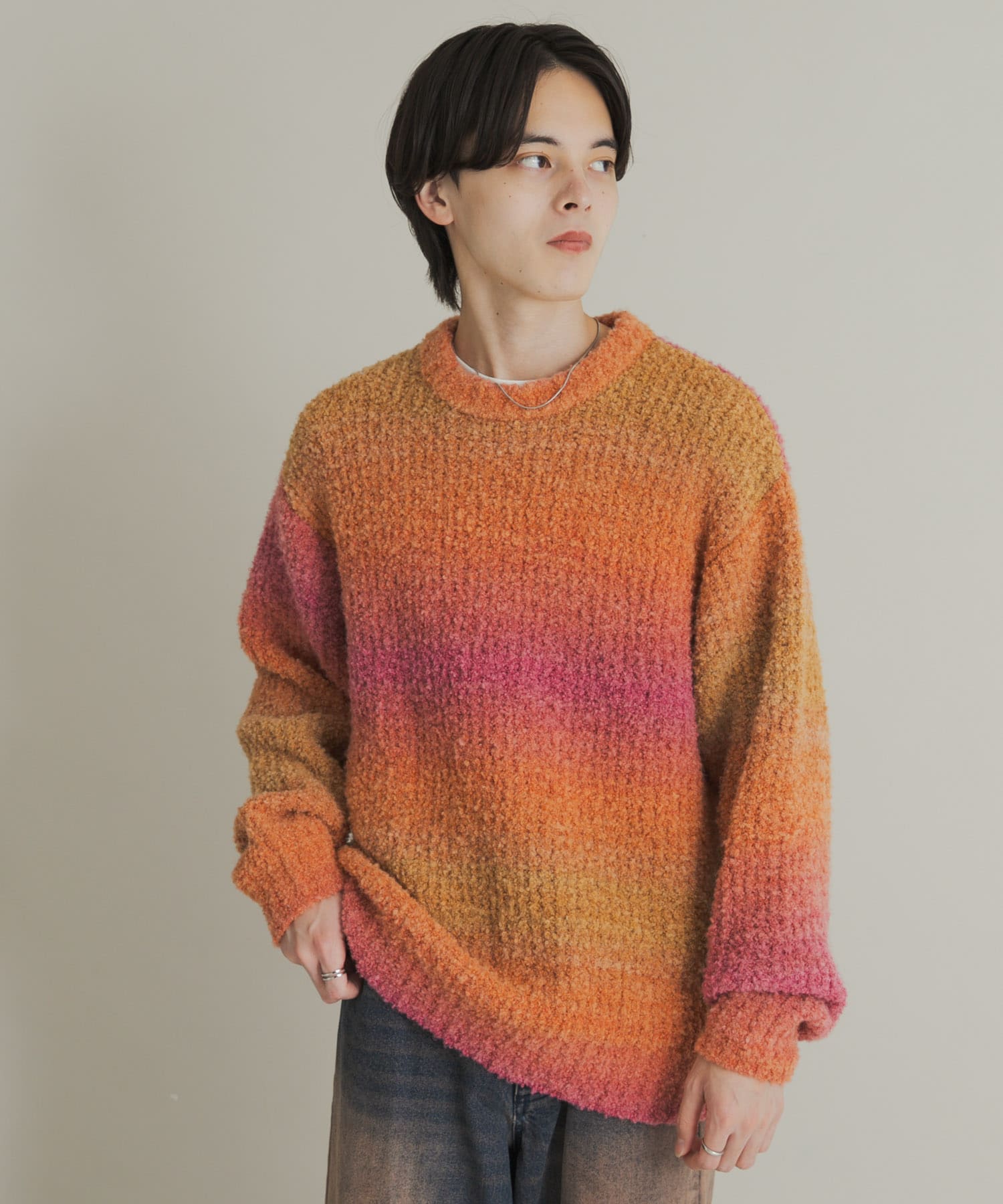 身長：173cm サイズ：L