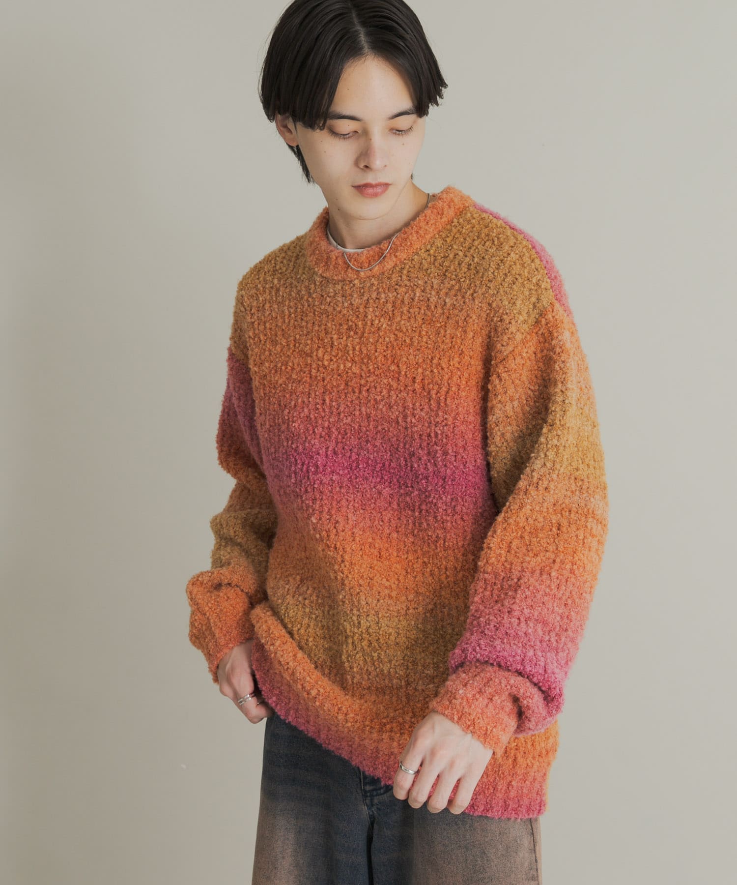 身長：173cm サイズ：L