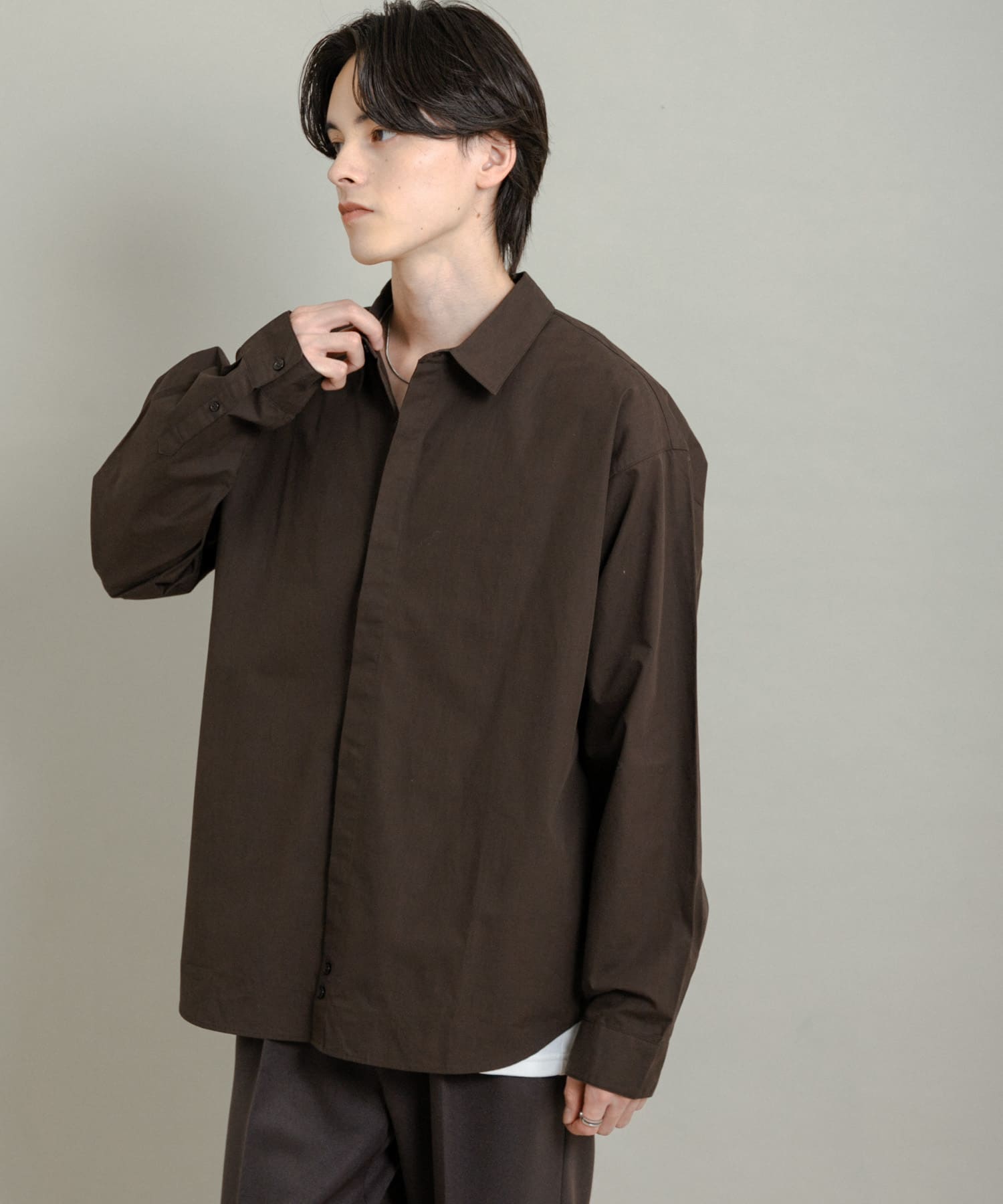 身長：173cm サイズ：L