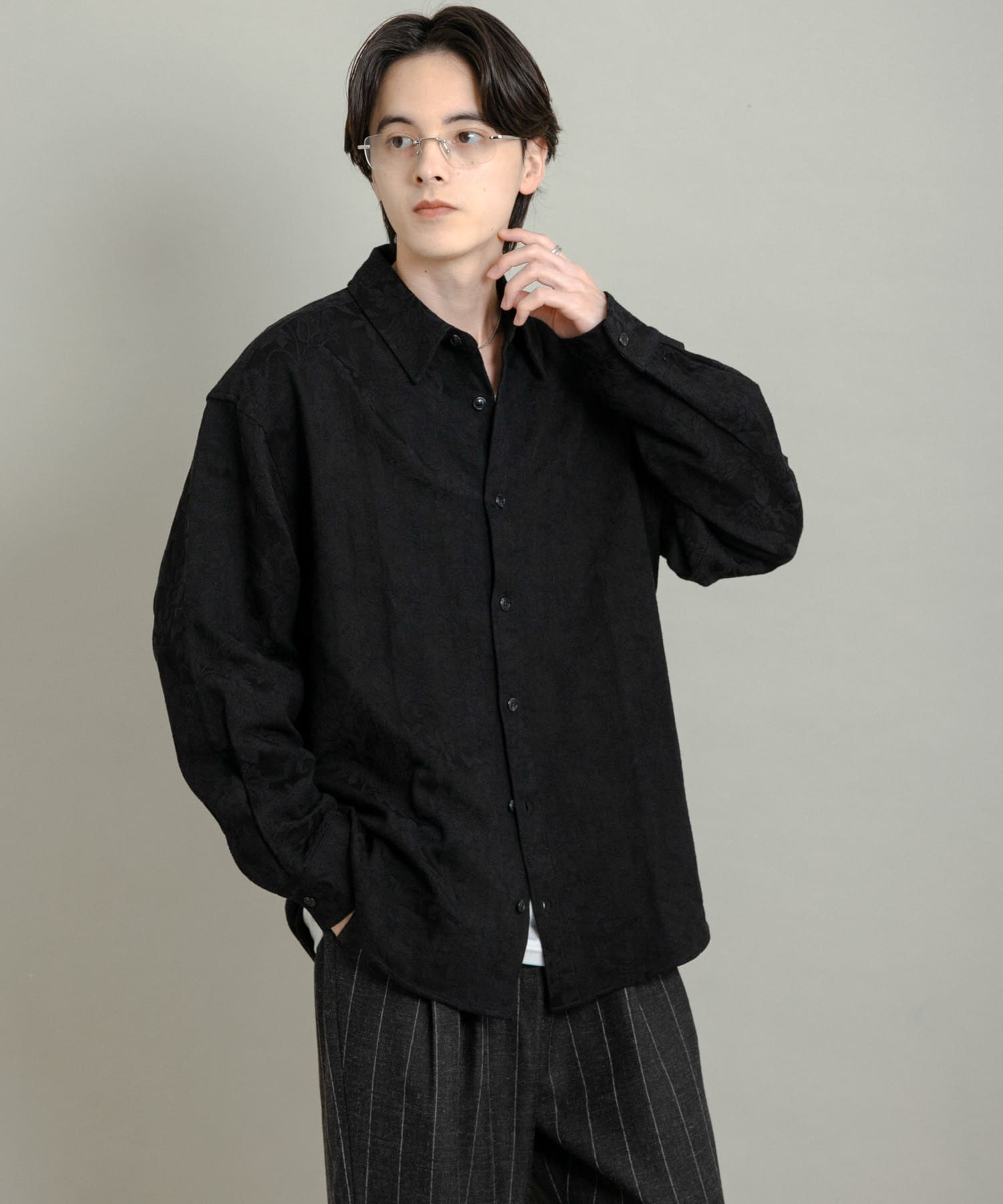 身長：173cm サイズ：L