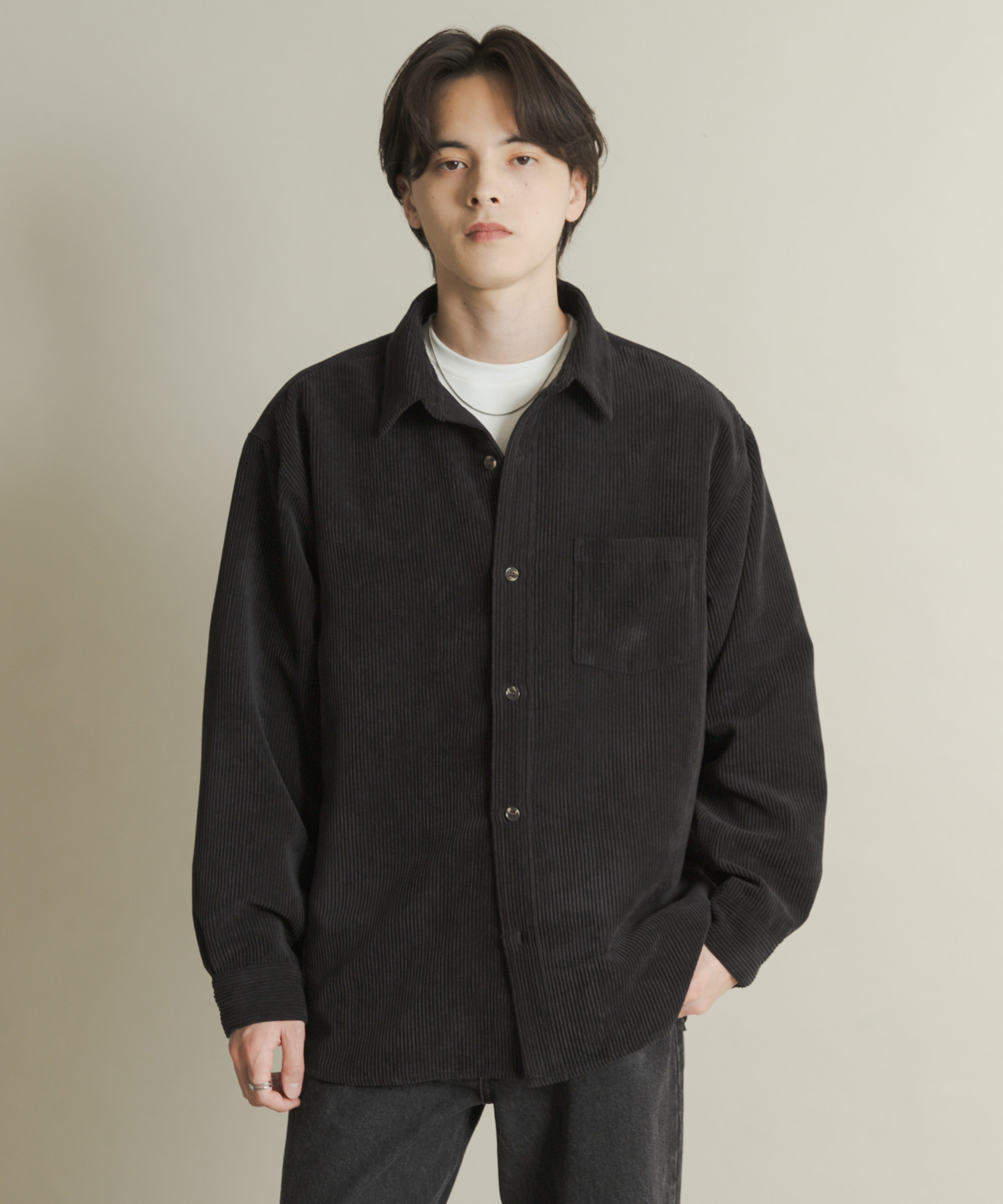 身長：173cm サイズ：L