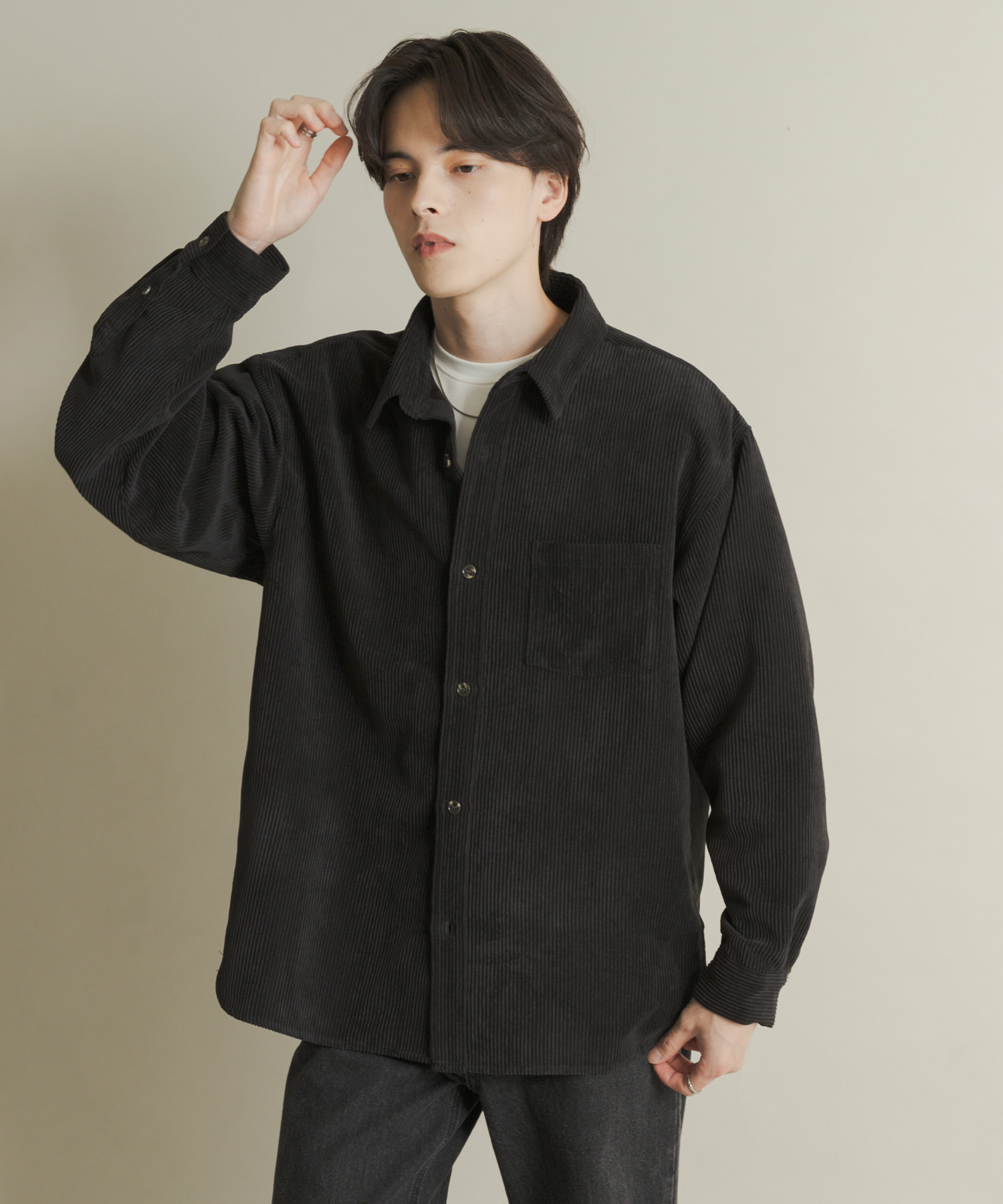 身長：173cm サイズ：L