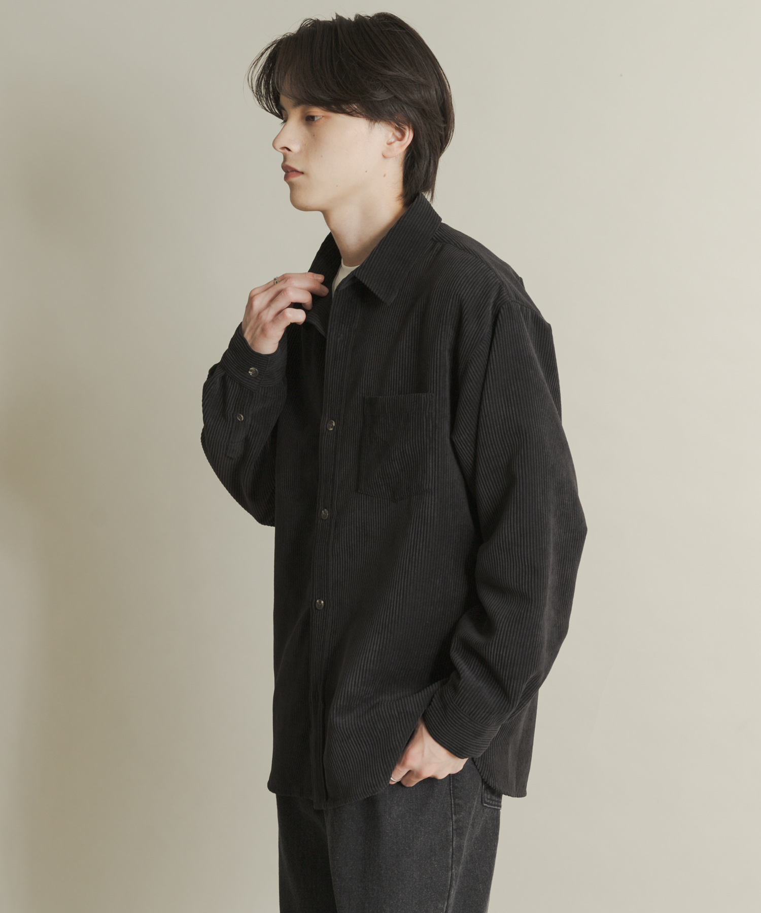 身長：173cm サイズ：L