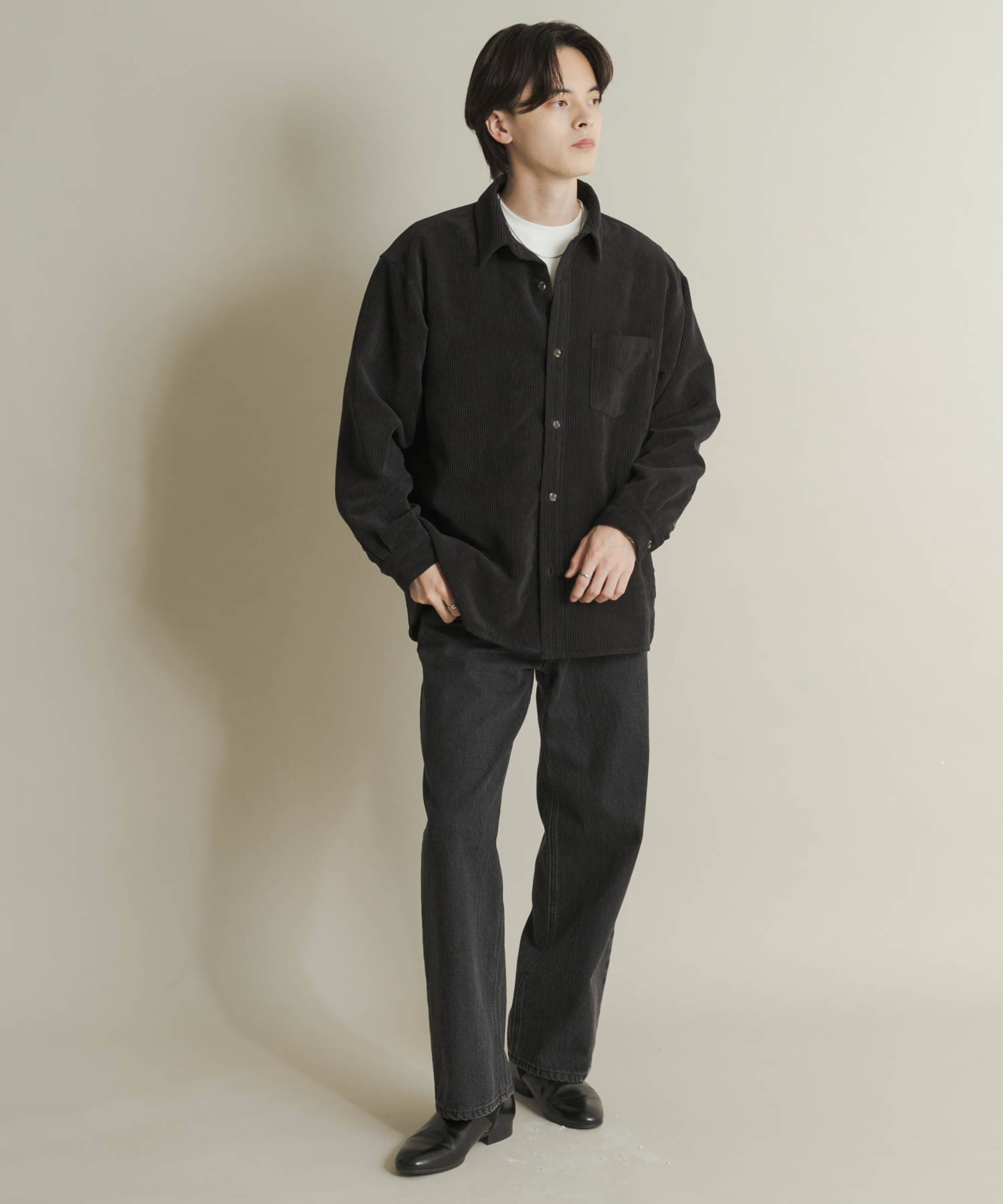 身長：173cm サイズ：L