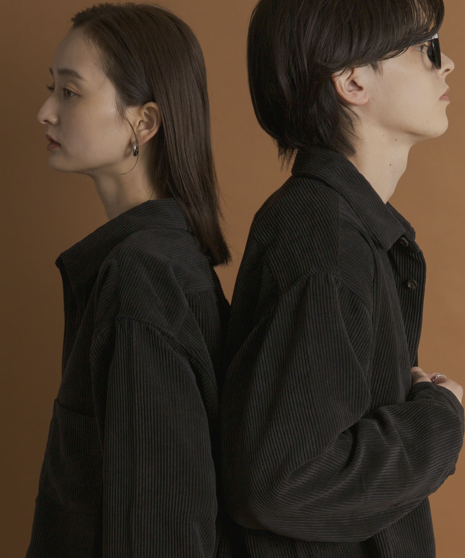 身長：173cm サイズ：L／身長：169cm サイズ：M