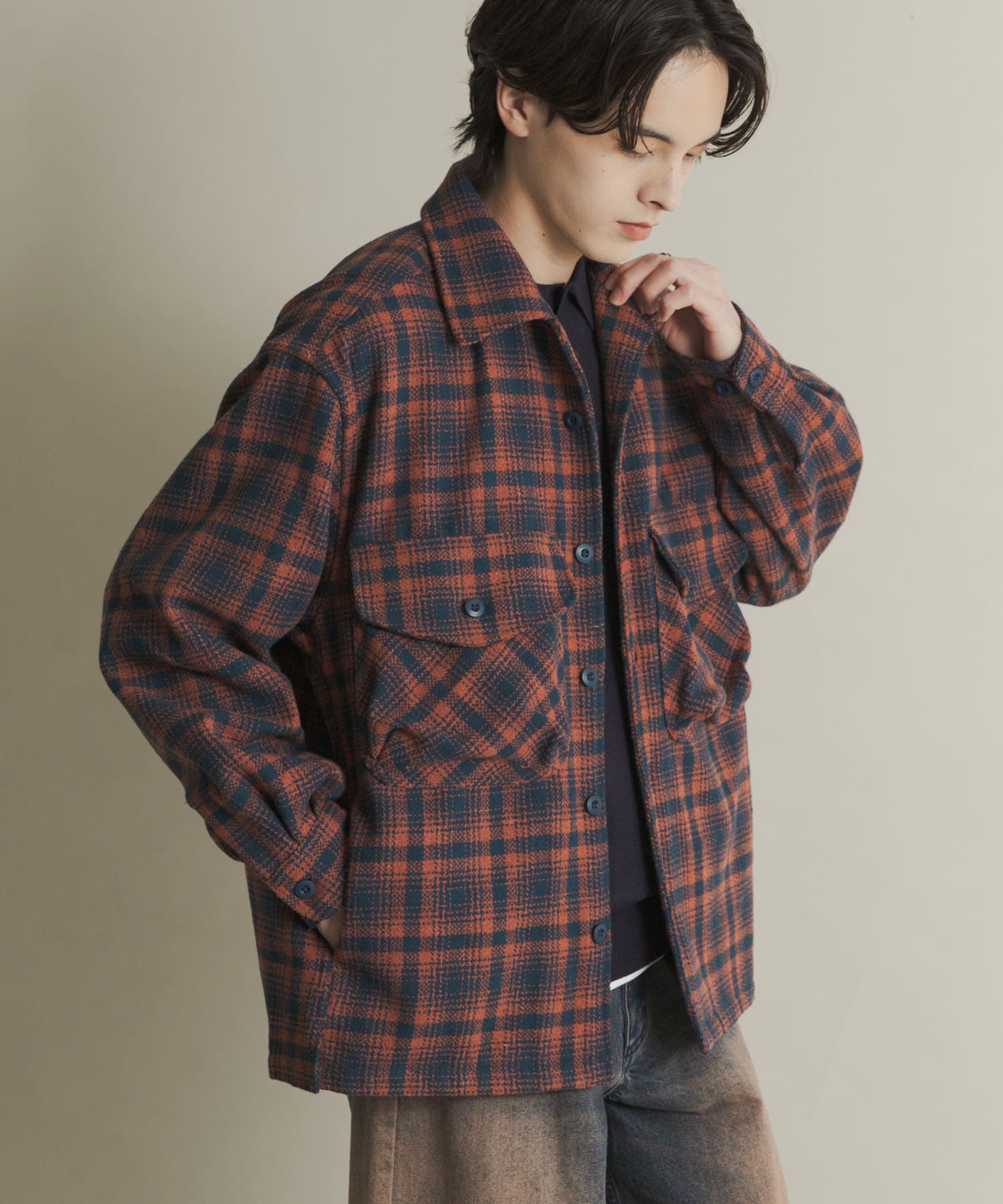 身長：173cm サイズ：L