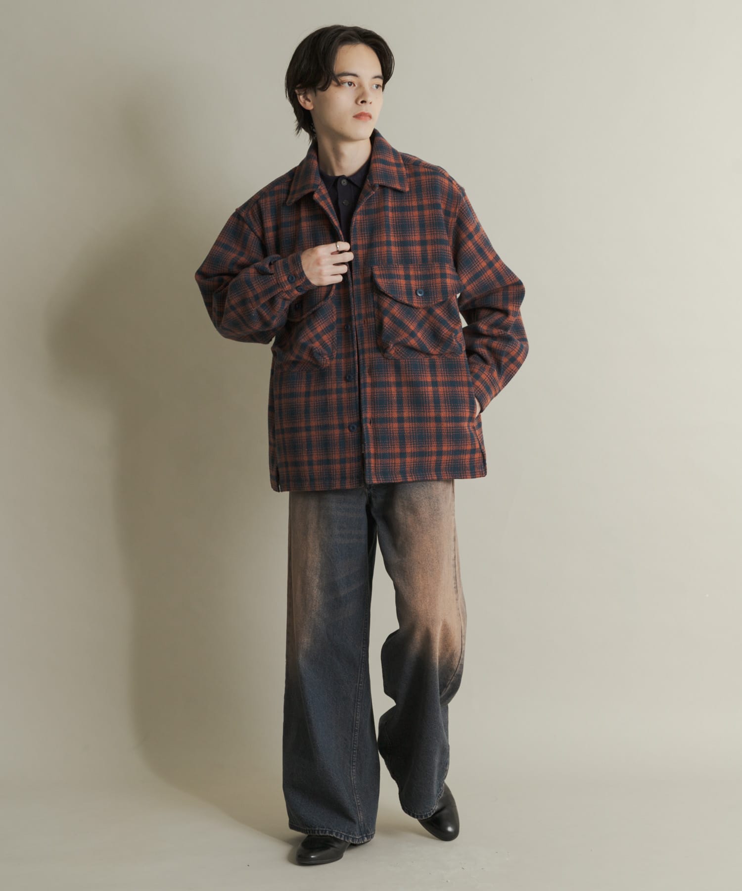 身長：173cm サイズ：L