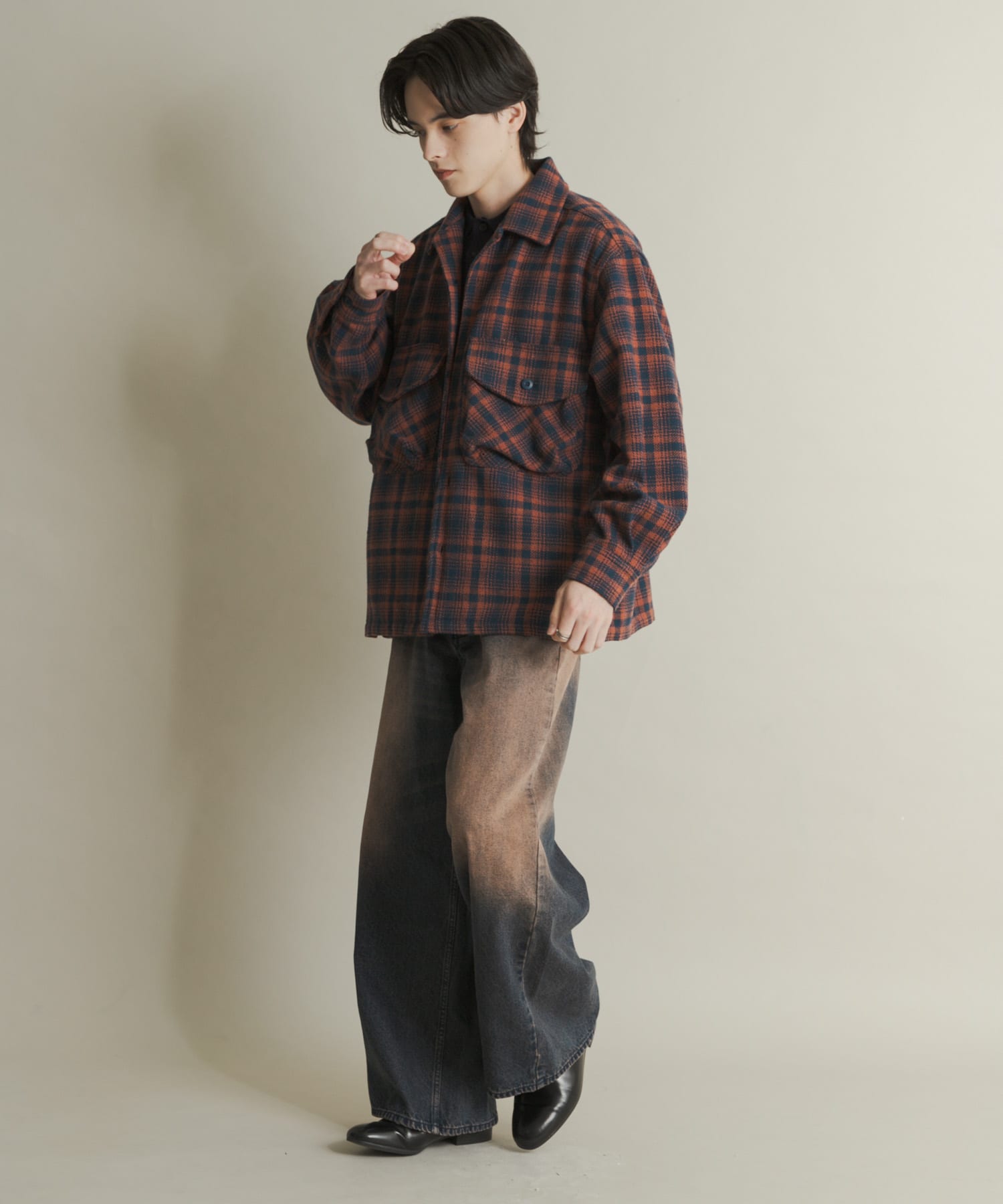 身長：173cm サイズ：L