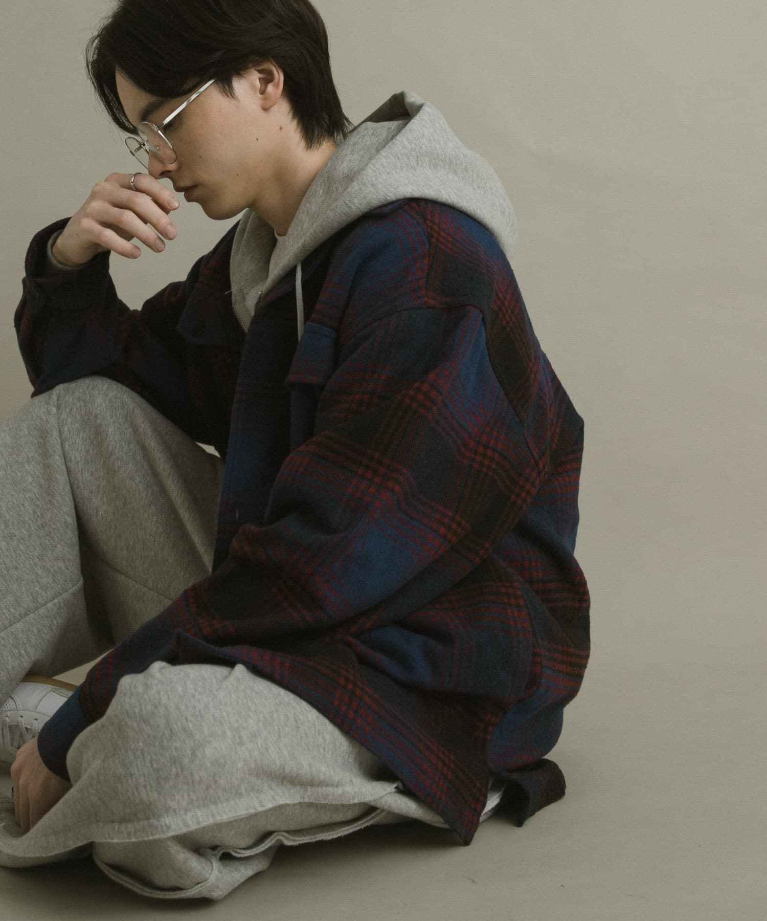 身長：173cm サイズ：L