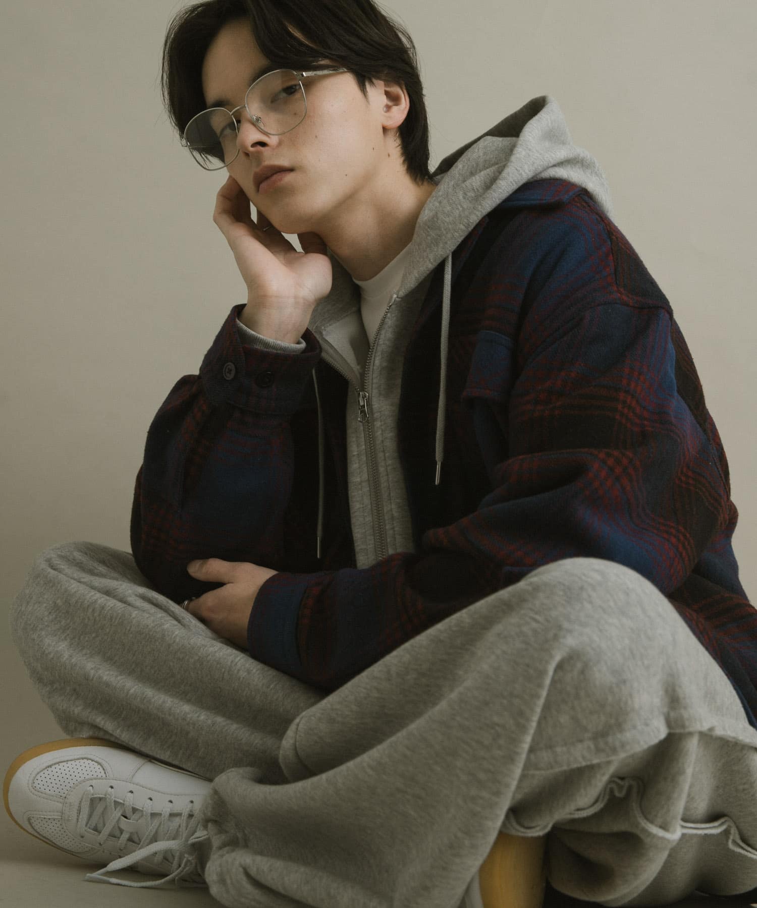 身長：173cm サイズ：L