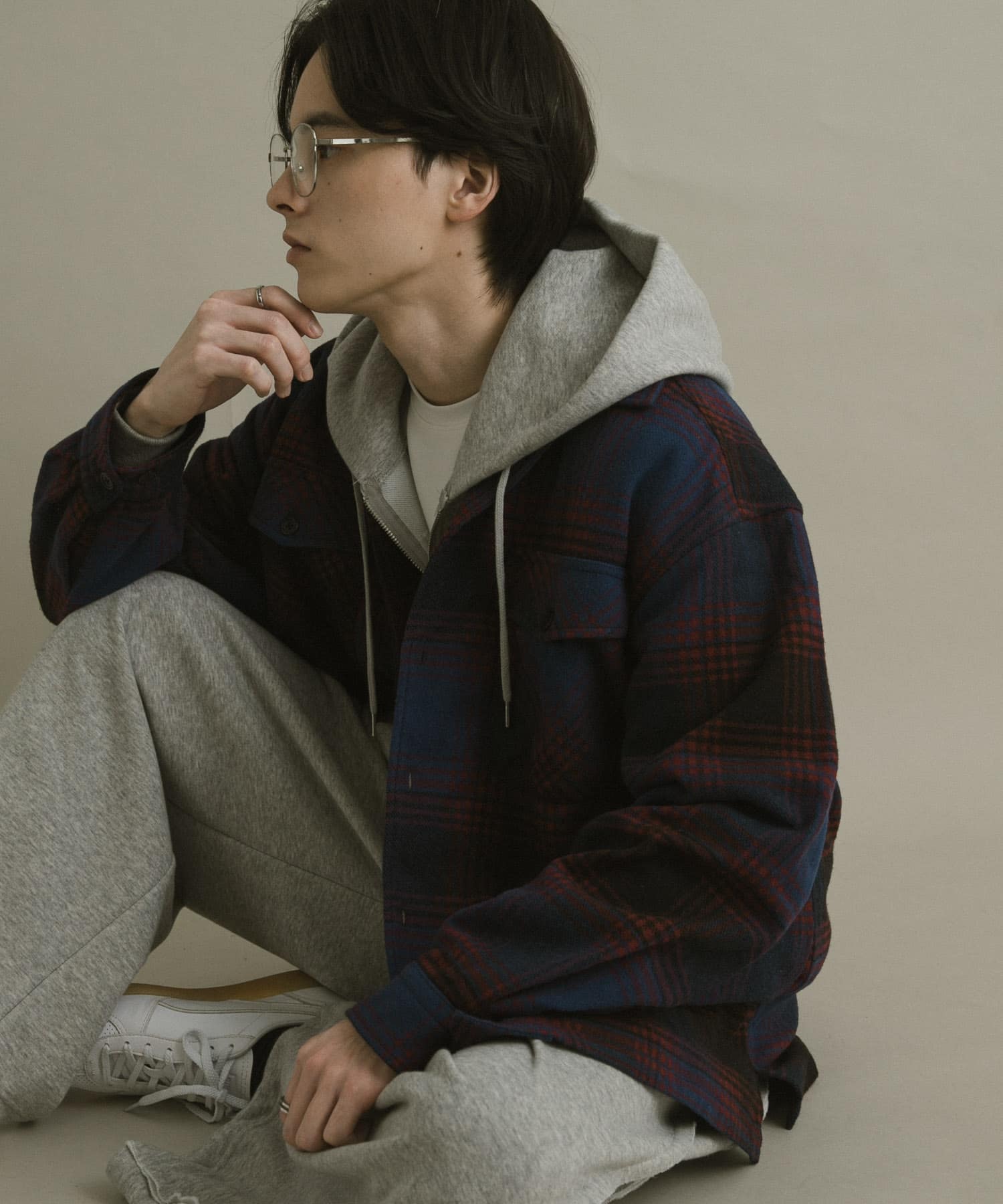 身長：173cm サイズ：L