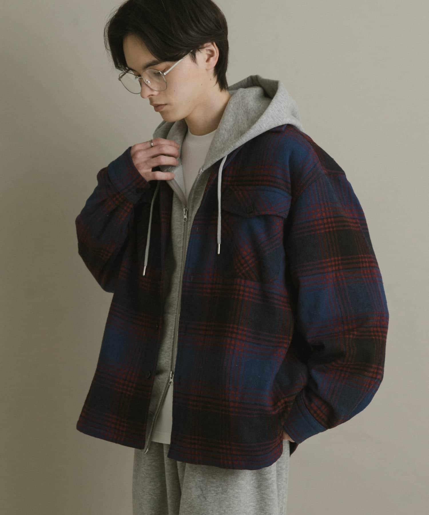 身長：173cm サイズ：L