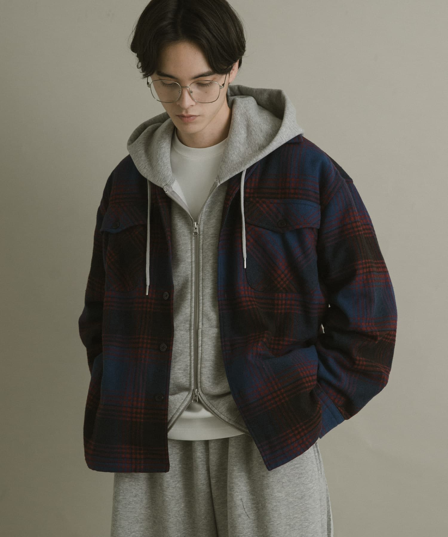 身長：173cm サイズ：L