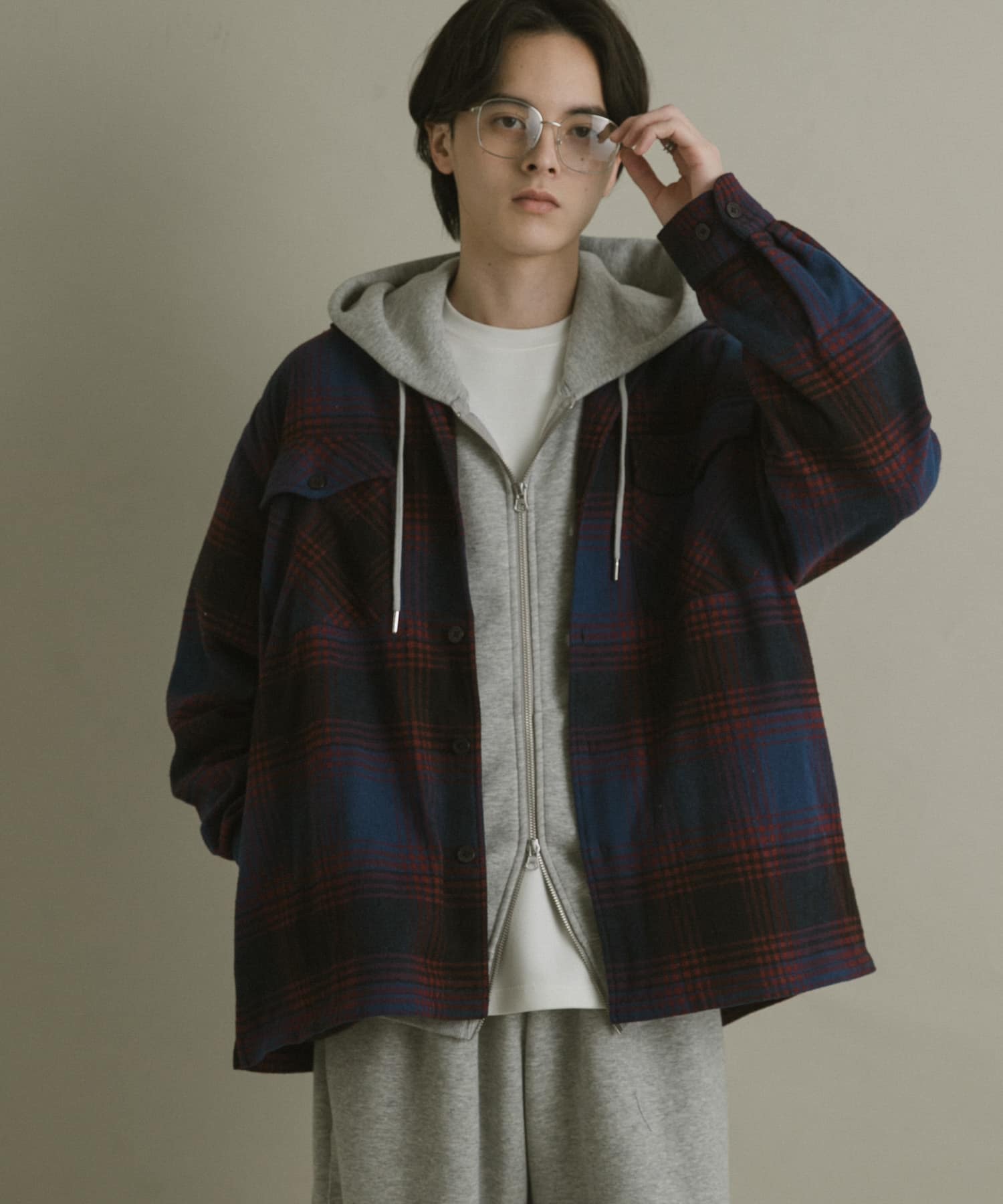 身長：173cm サイズ：L