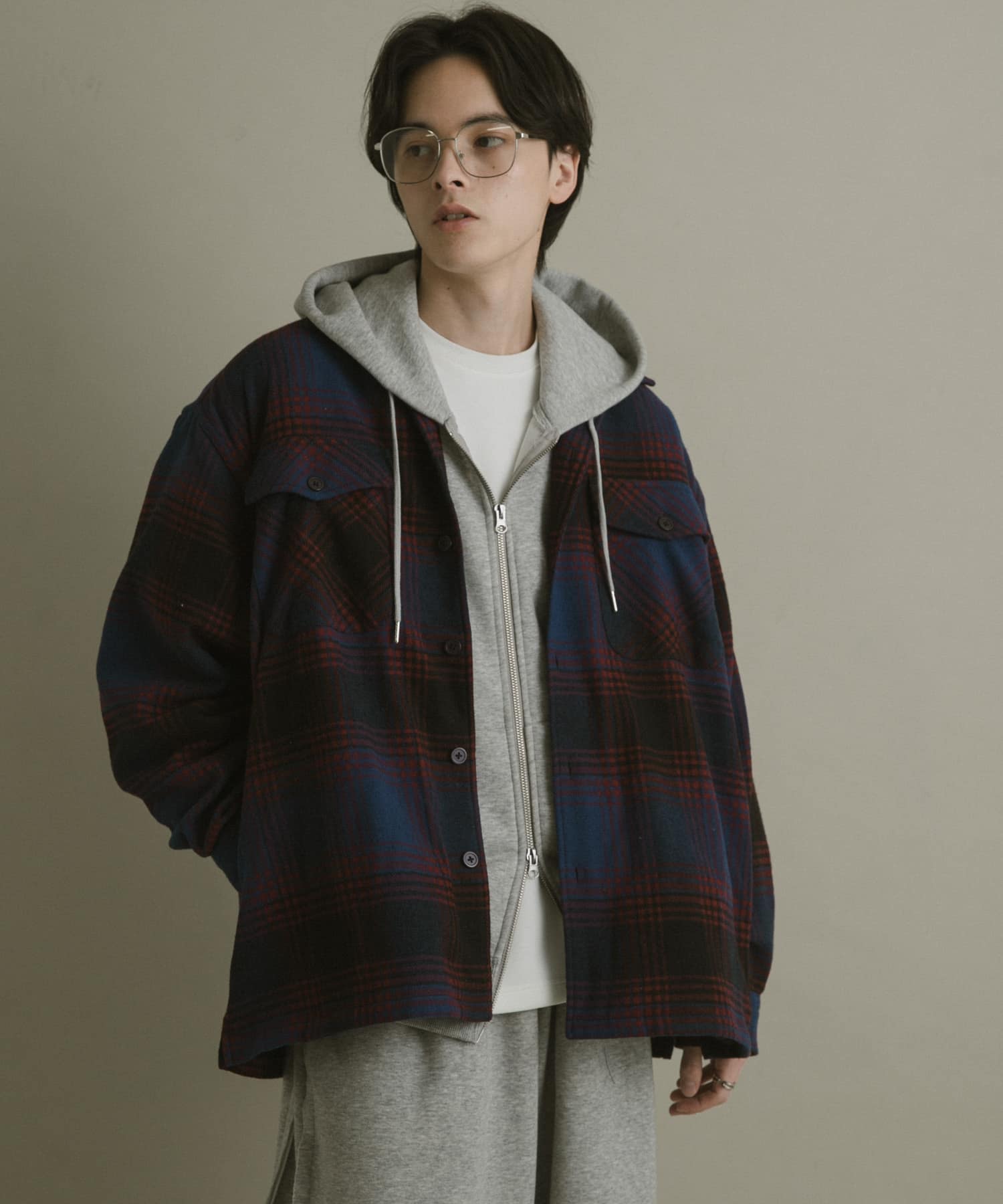 身長：173cm サイズ：L