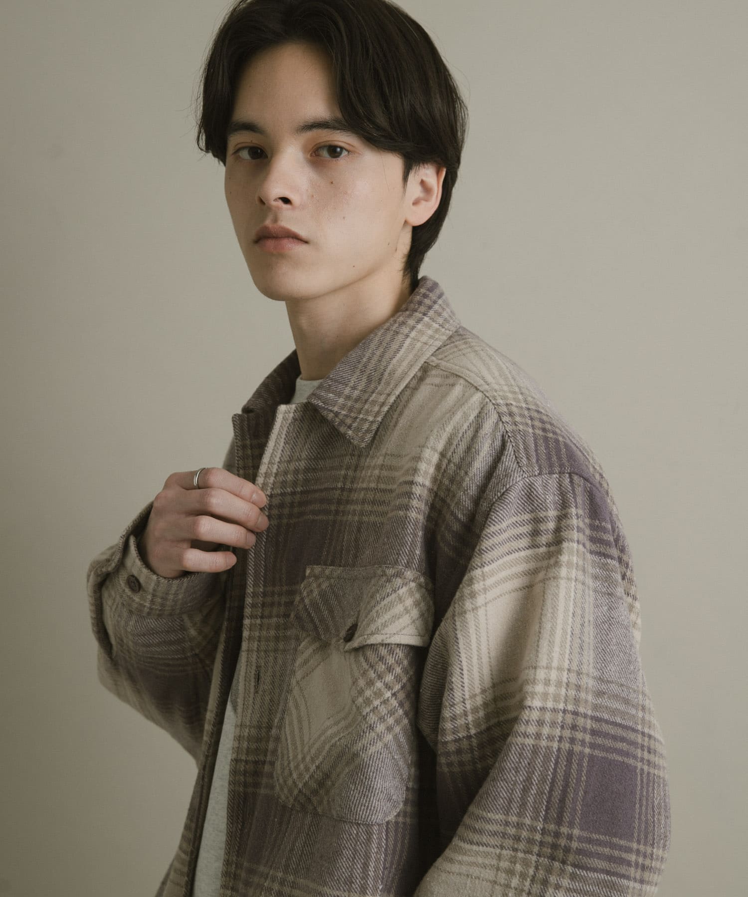 身長：173cm サイズ：L