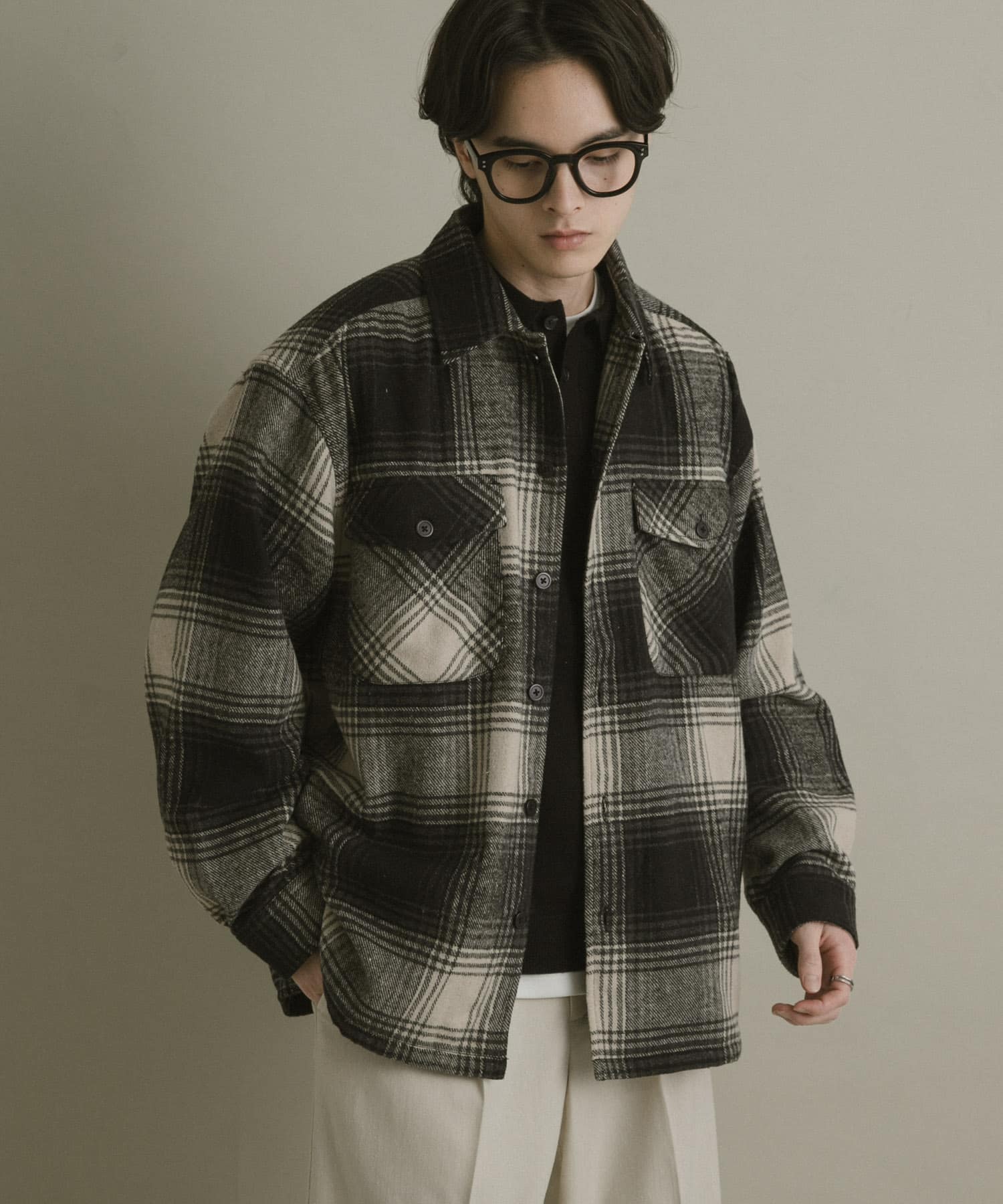 身長：173cm サイズ：L