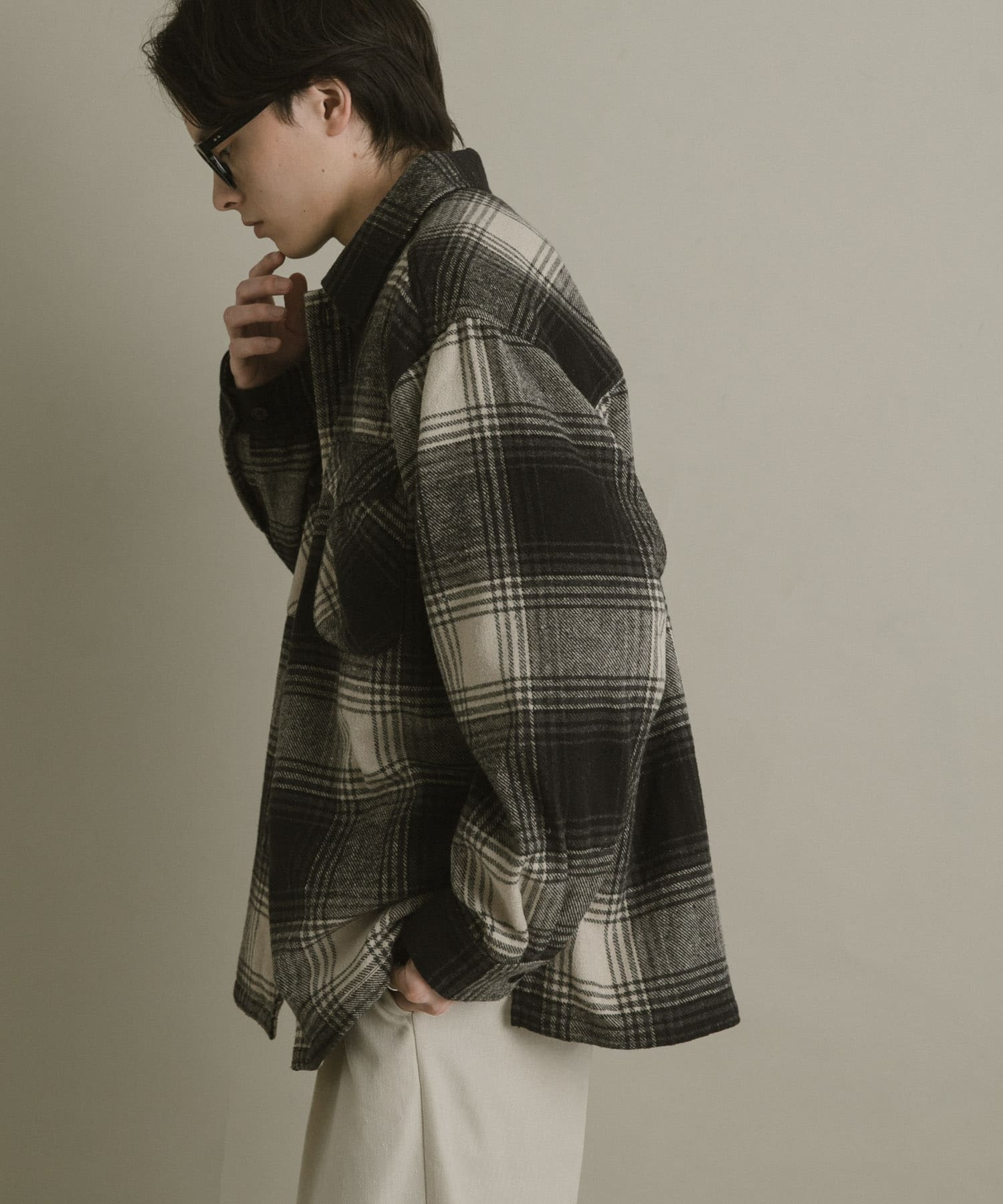 身長：173cm サイズ：L