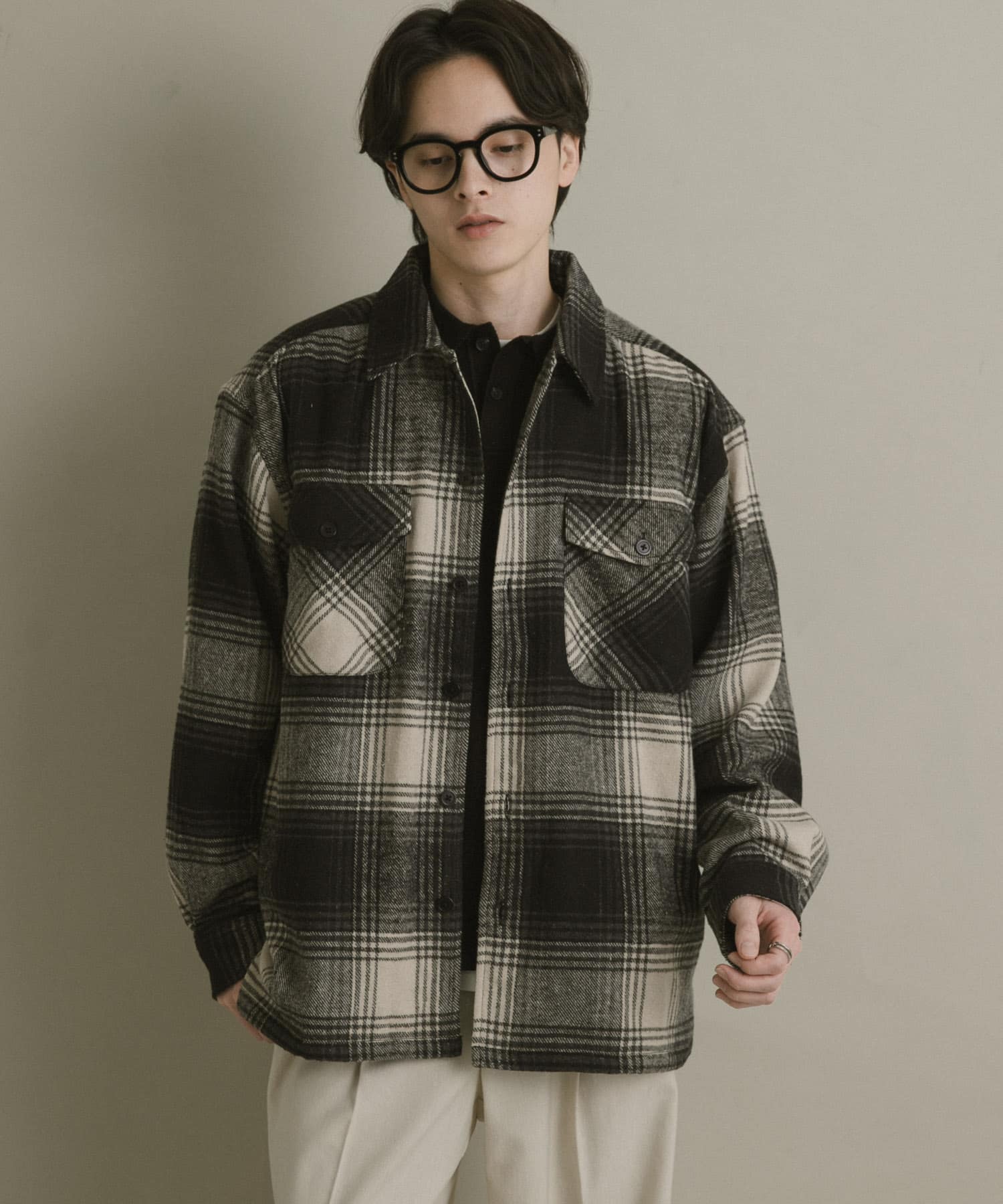 身長：173cm サイズ：L