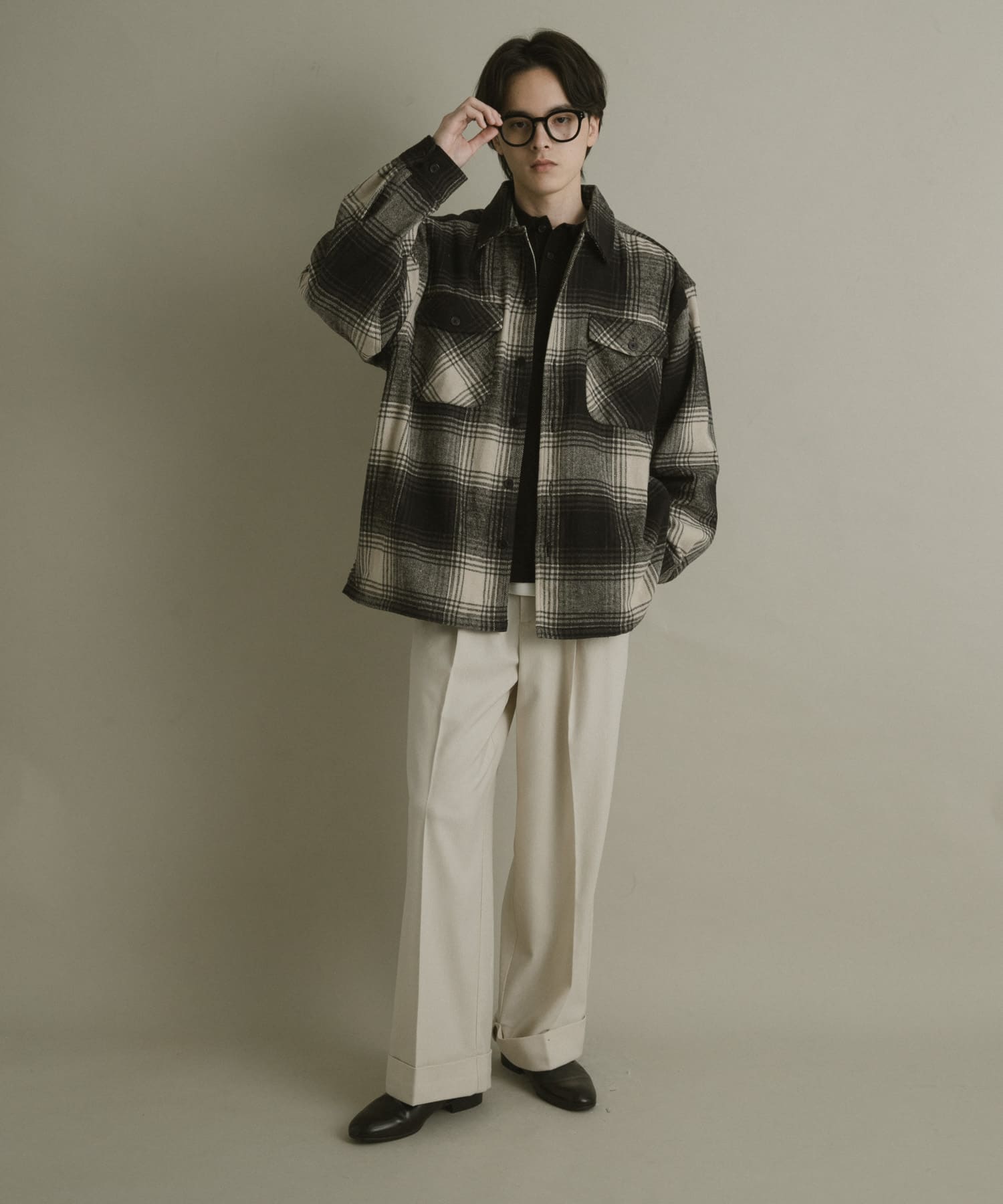 身長：173cm サイズ：L